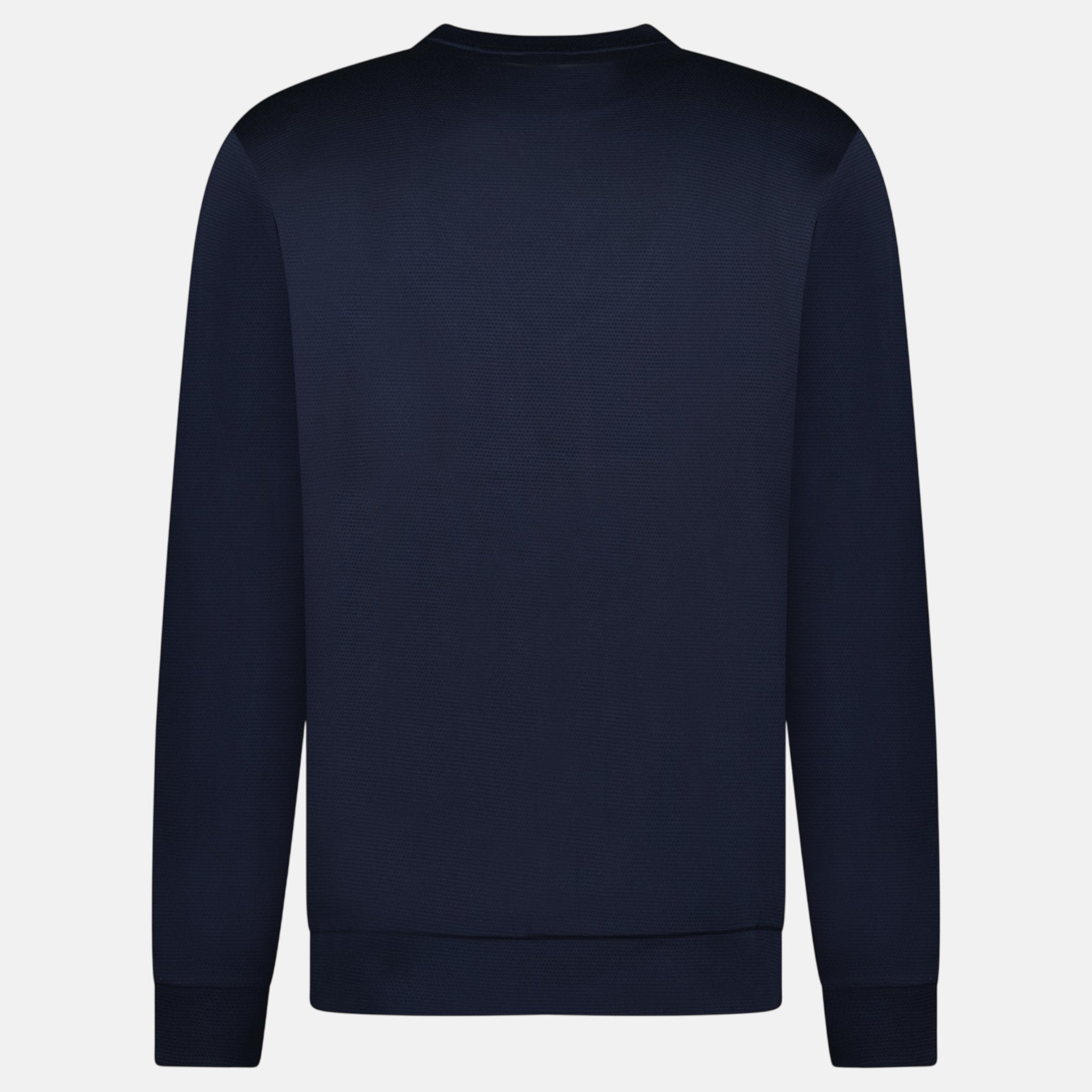 BOSS Salbo Mirror Crewneck Sweatshirt Navy - A40 - northern threads uk