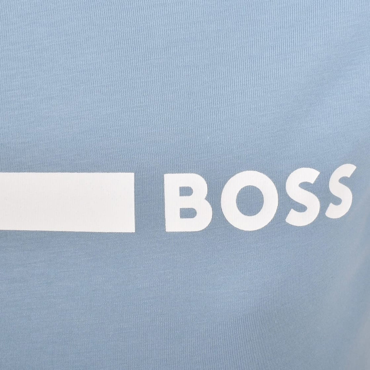 BOSS Slim Fit RN T-Shirt Open Blue | Northern Threads Designer Menswear