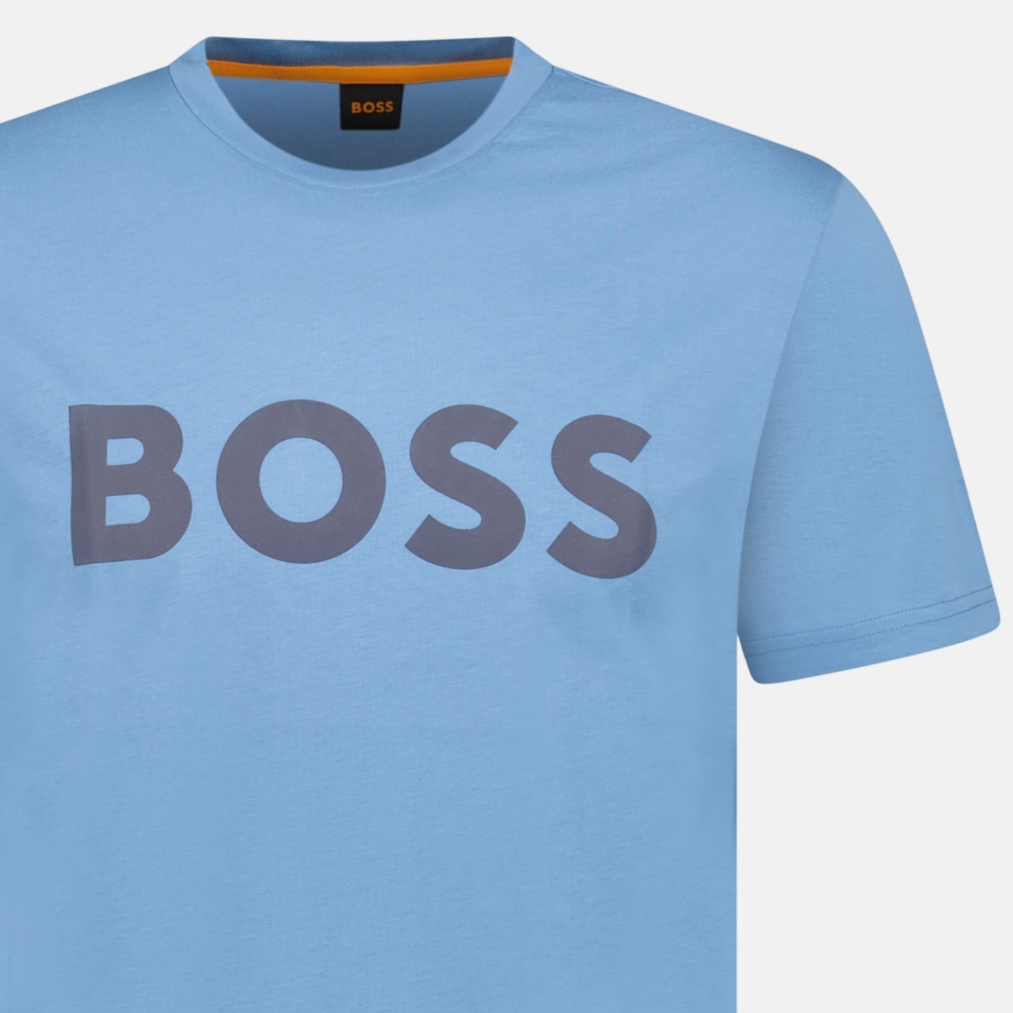 BOSS Thinking 1 Logo T-Shirt Light Blue - sku-55562869408125 - northern threads uk