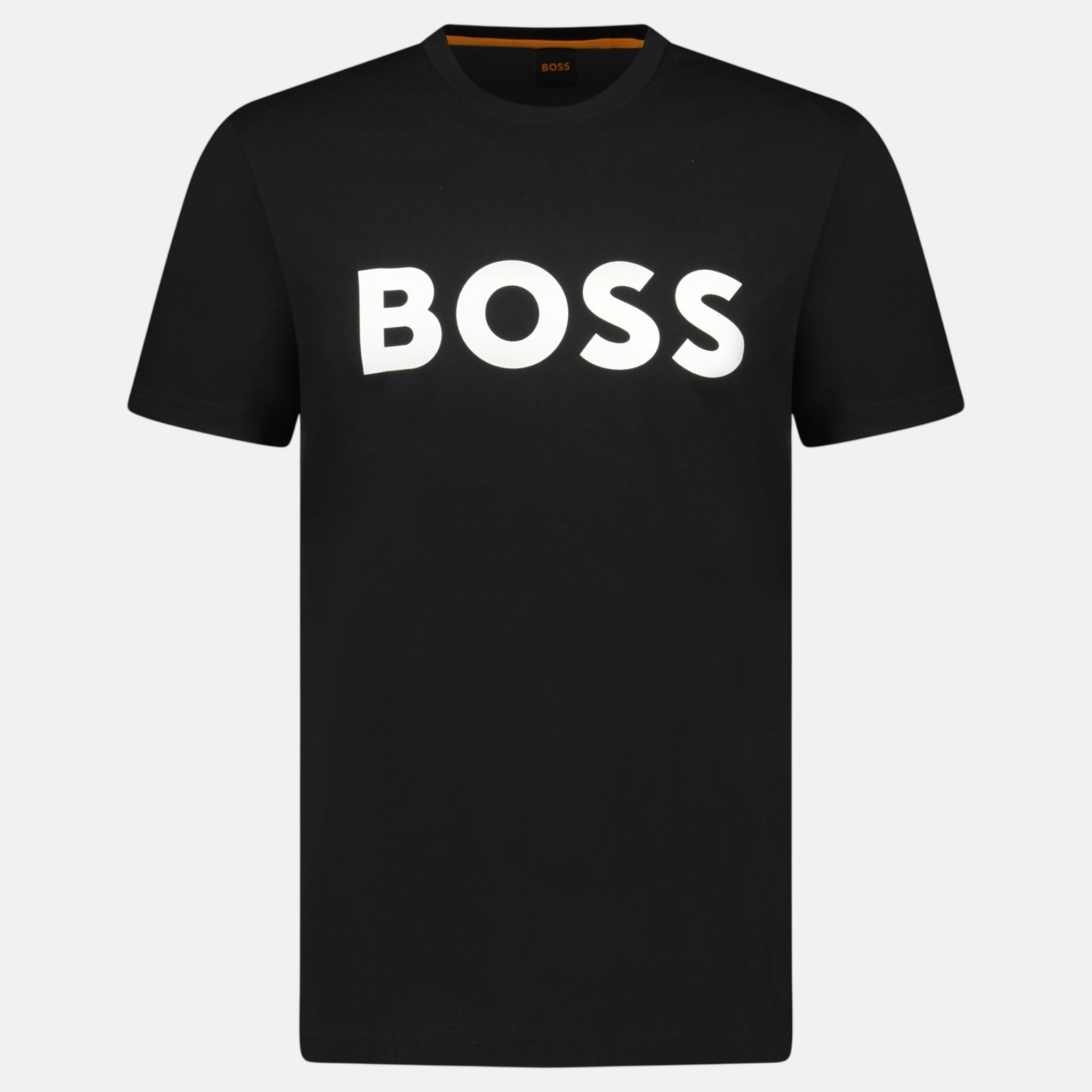 BOSS Thinking 1 T-Shirt Black White - sku-55562750460285 - northern threads uk