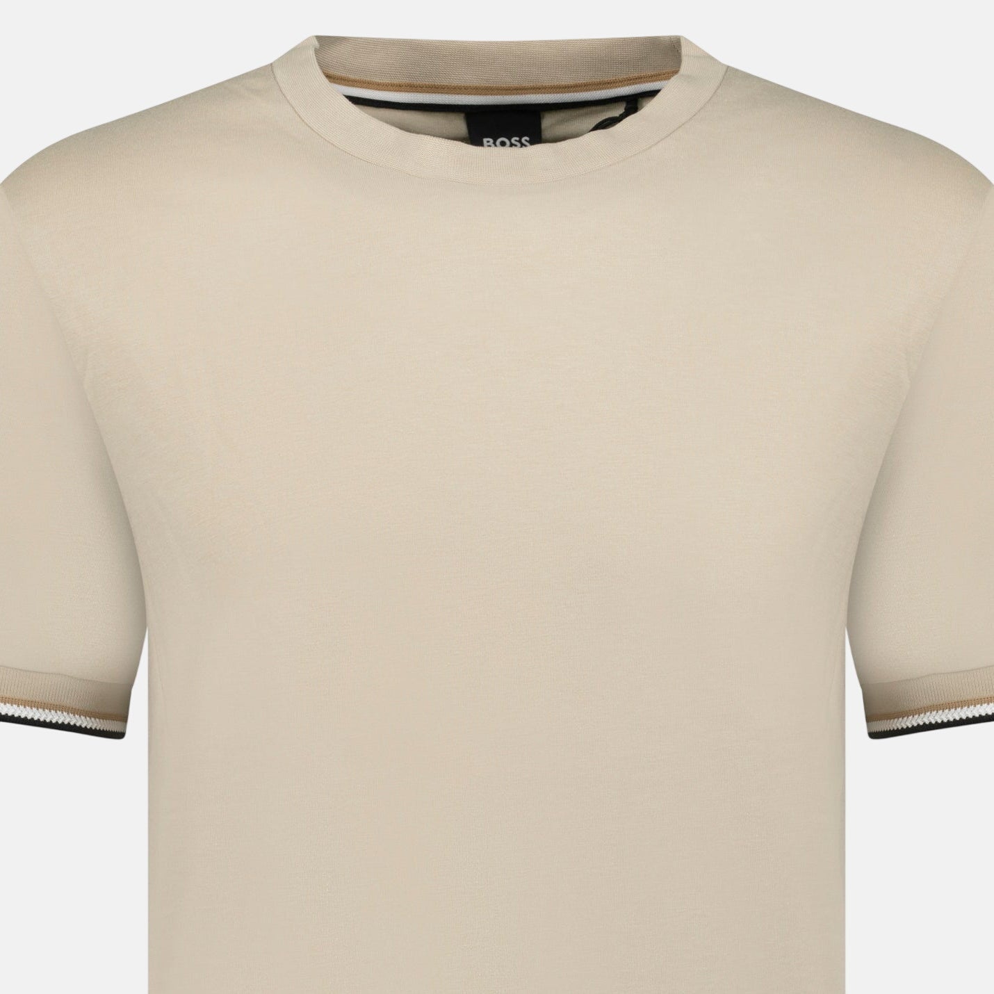 BOSS Thompson 04 T-Shirt Beige - F30 - northern threads uk