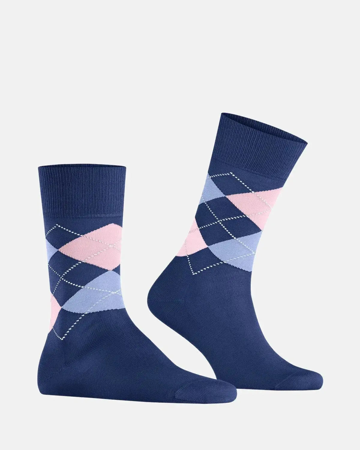 BURLINGTON SOCKS-BURLINGTON MANCHESTER SOCKS NIGHT BLUE-NORTHERN THREADS DESIGNER MENSWEAR