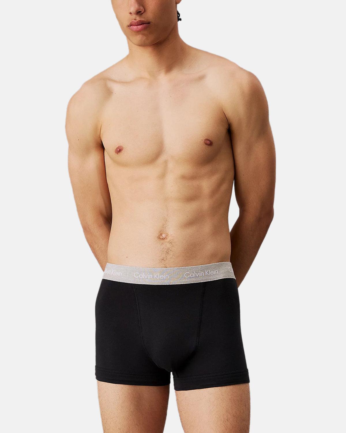 CALVIN KLEIN 3 - PACK TRUNKS BLACK B - R IRIS - northern threads
