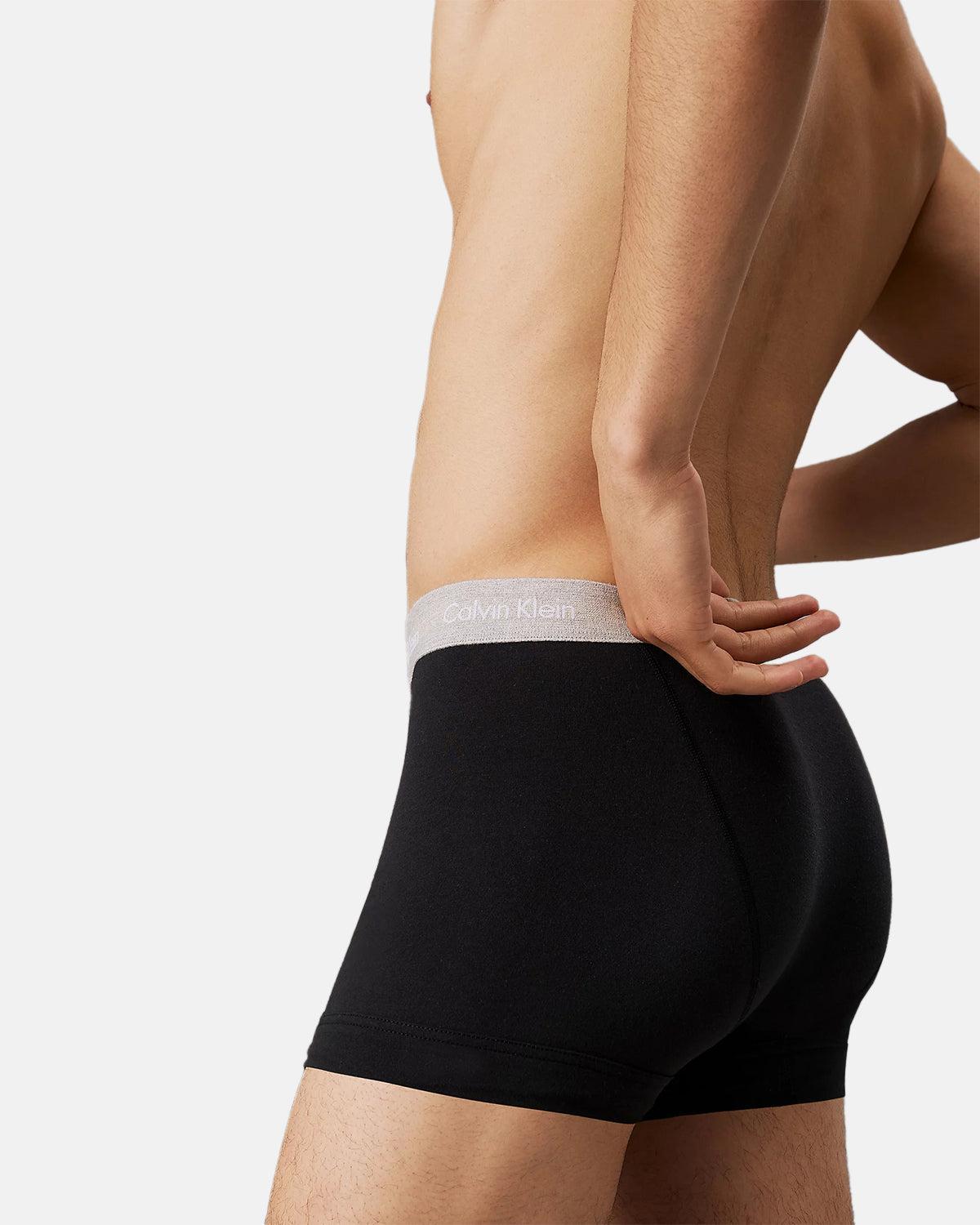 CALVIN KLEIN 3 - PACK TRUNKS BLACK B - R IRIS - northern threads