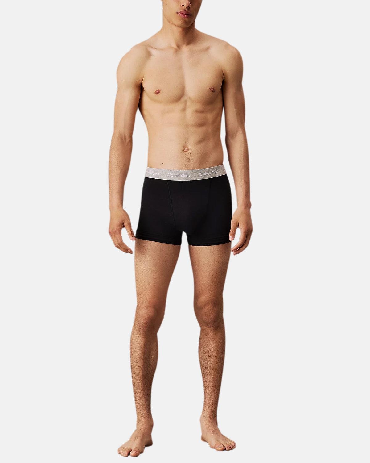CALVIN KLEIN 3 - PACK TRUNKS BLACK B - R IRIS - northern threads