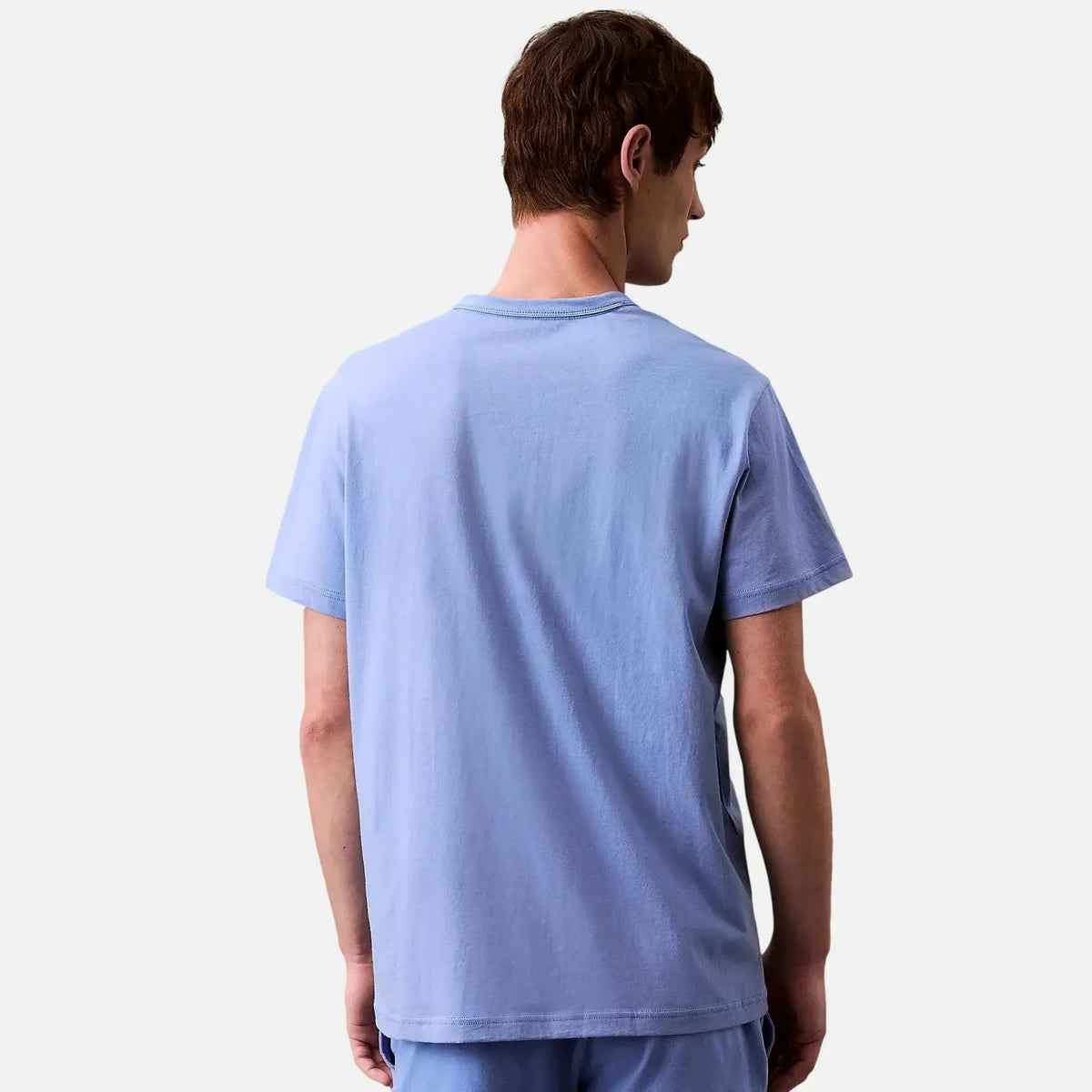 Calvin Klein Cotton Crew T-Shirt Glacier | Northern Threads Designer Menswear