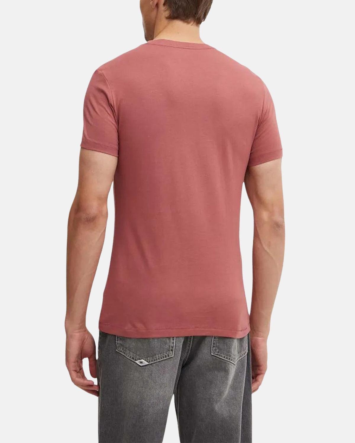 CALVIN KLEIN MIXED INSTITUTIONAL T - SHIRT APPLE BUTTER - CALVIN-KLEIN-J30J325676-VAI-S - northern threads uk