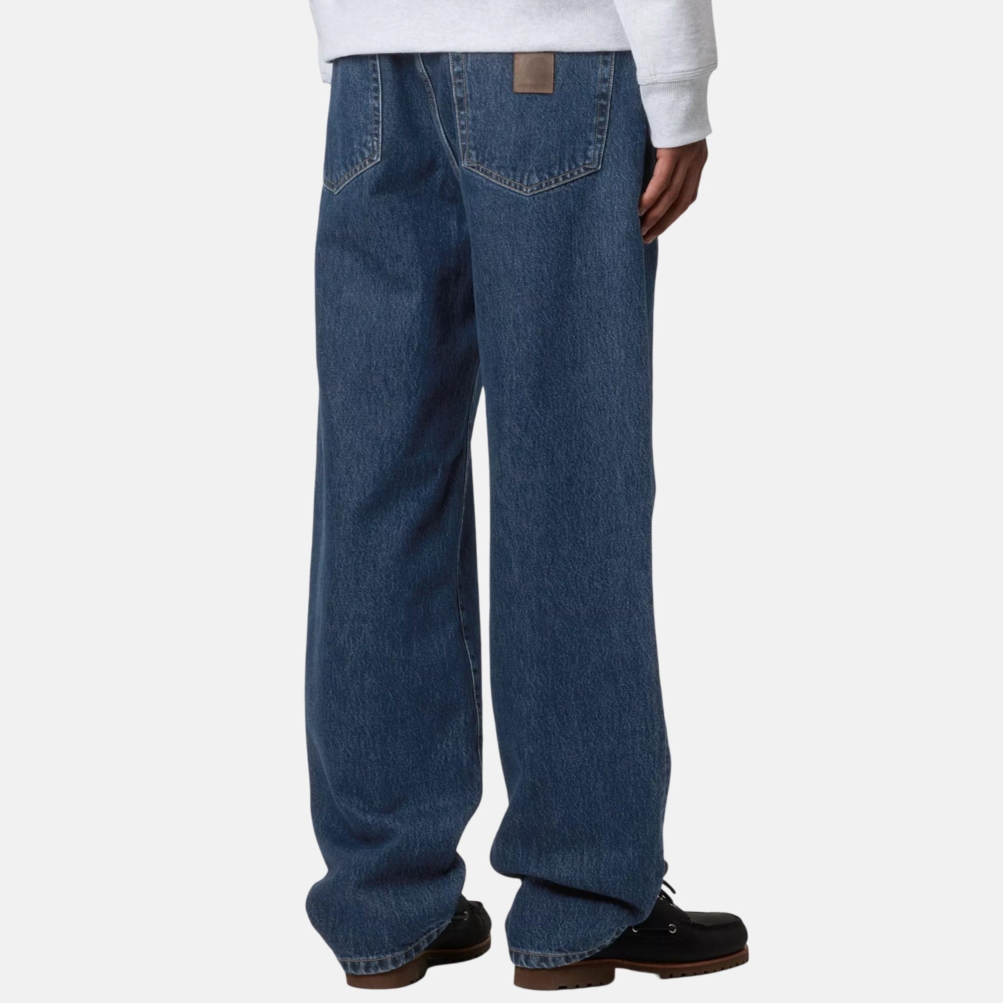 Carhartt WIP Aaron Pant Blue Stone Washed - SPR570-30 - northern threads uk