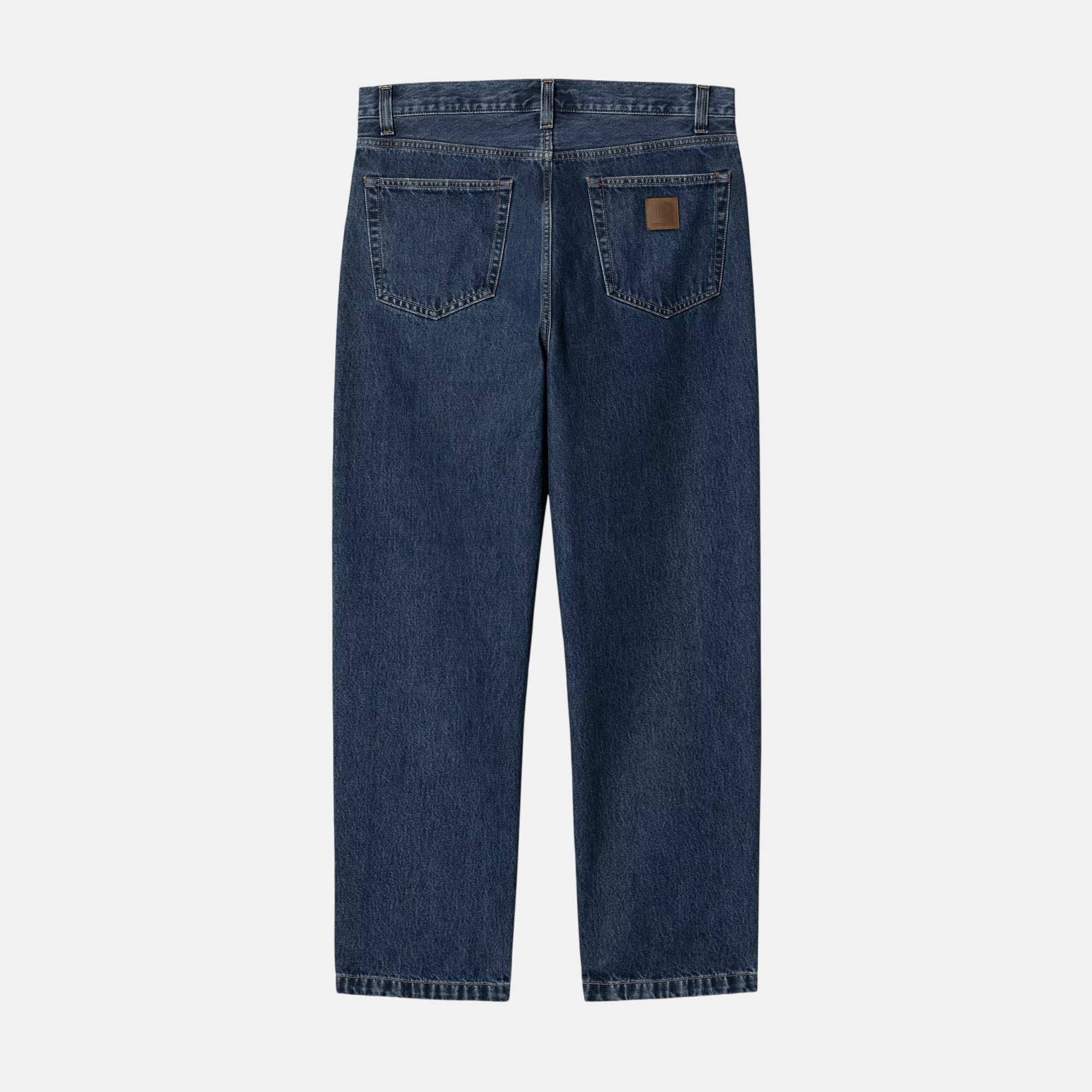 Carhartt WIP Aaron Pant Blue Stone Washed - SPR570-30 - northern threads uk
