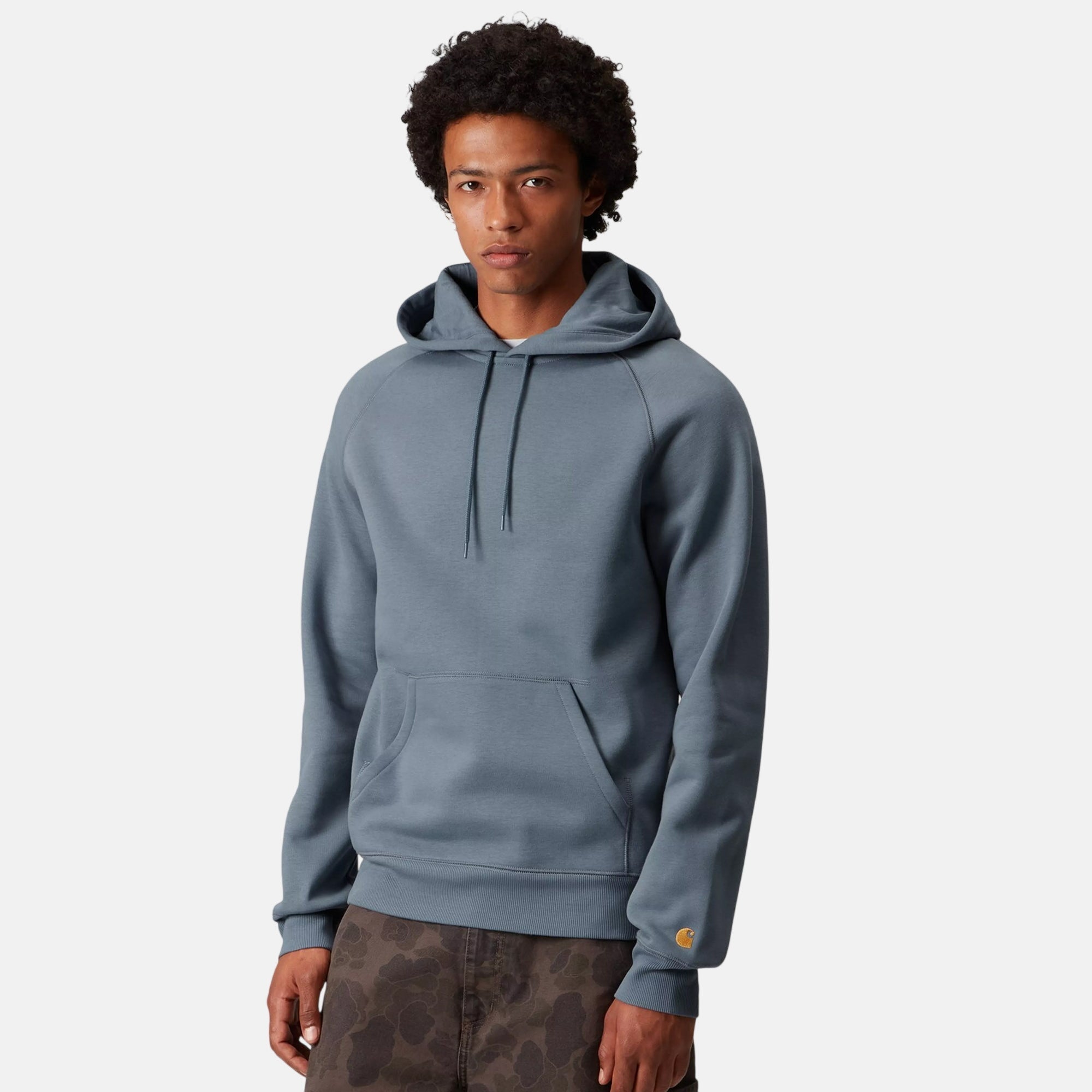 Carhartt WIP Chase Hoodie Angelite Gold - SPR991-S - northern threads uk