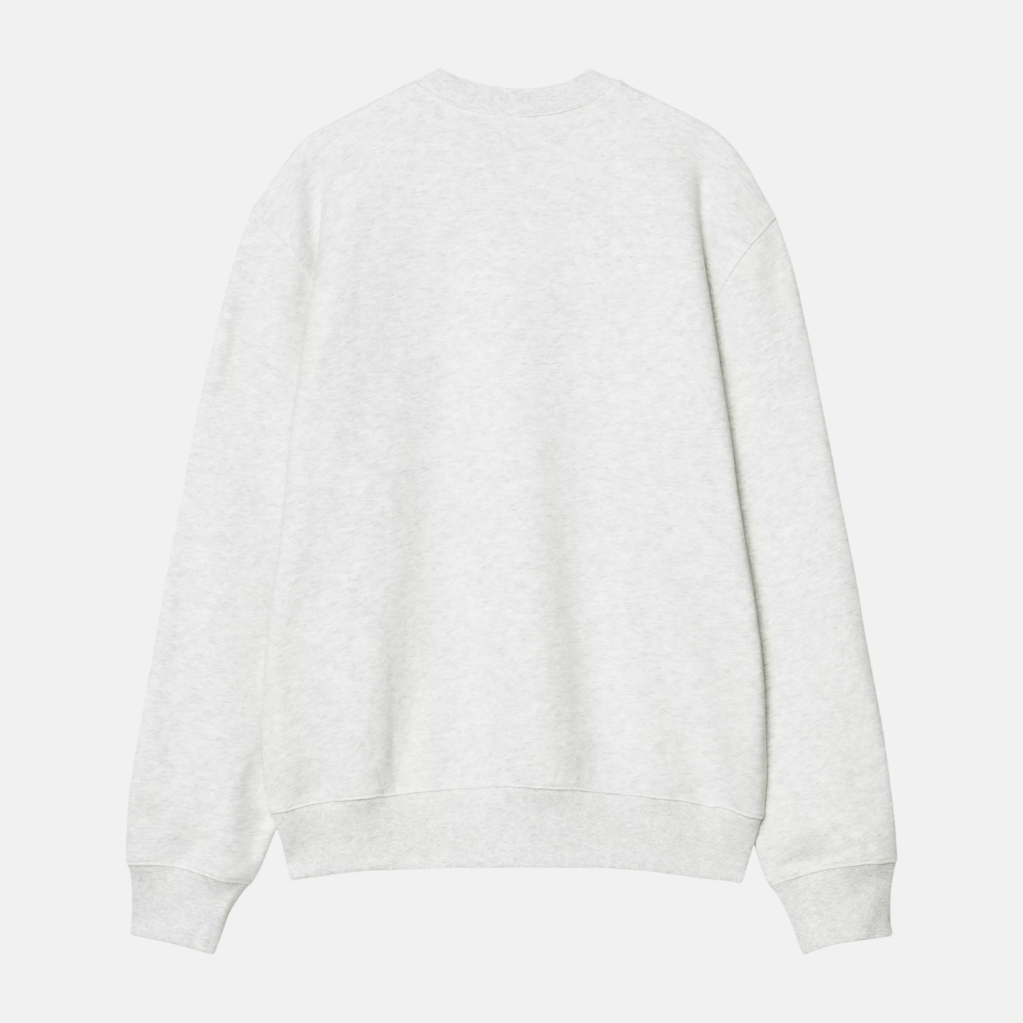 Carhartt WIP Clover Sweatshirt Ash Heather - SPR1159-M - northern threads uk