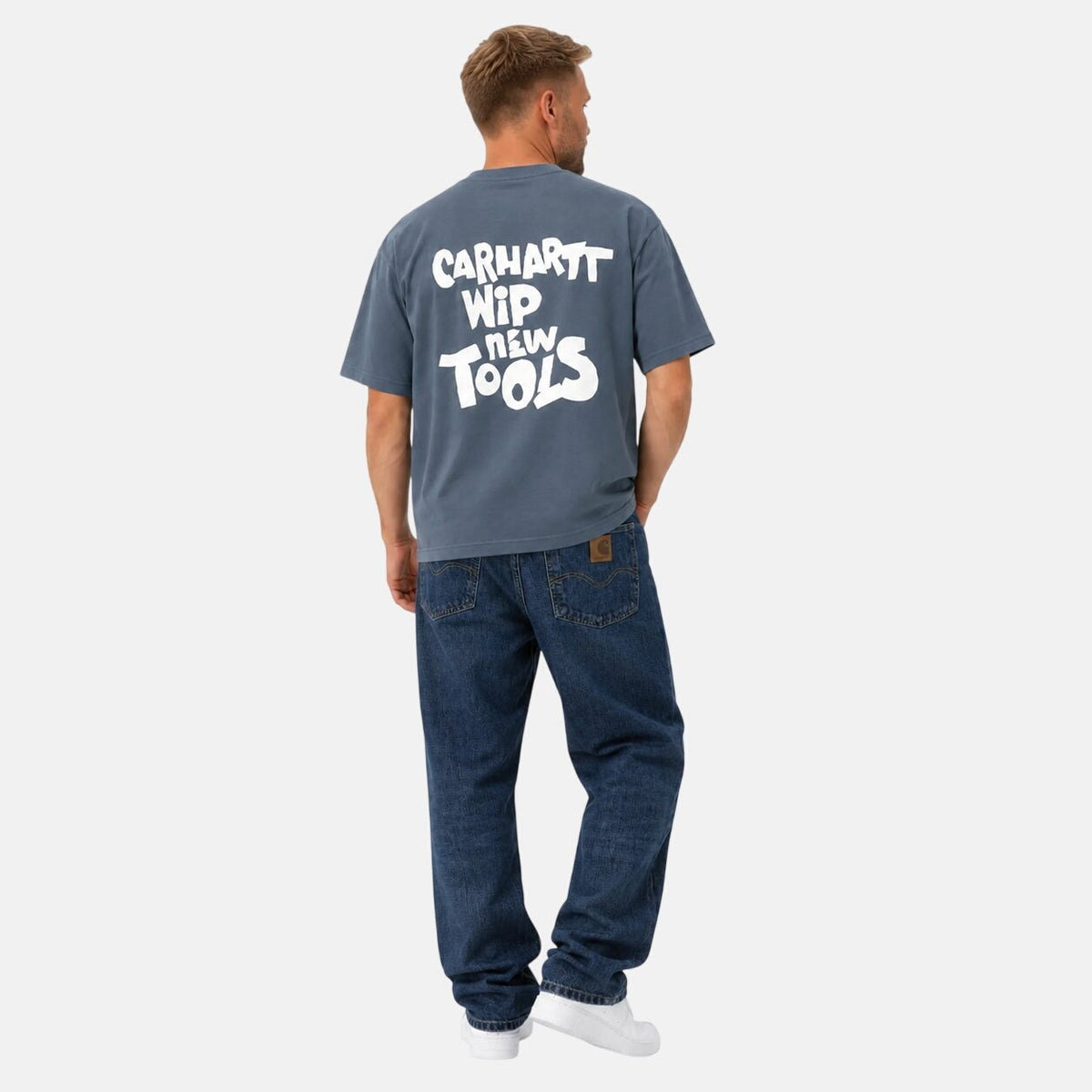 Carhartt WIP Cutout T-Shirt Icesheet | Northern Threads Designer Menswear
