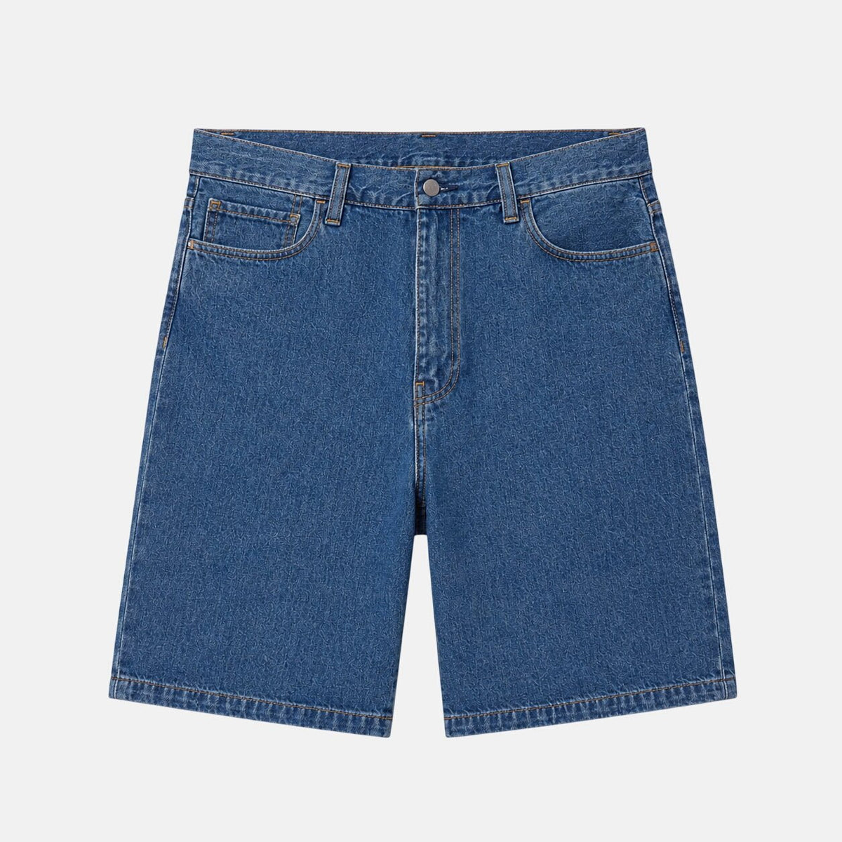 Carhartt WIP Denim Landon Short Blue Heavy Stone Wash | Northern Threads Designer Menswear