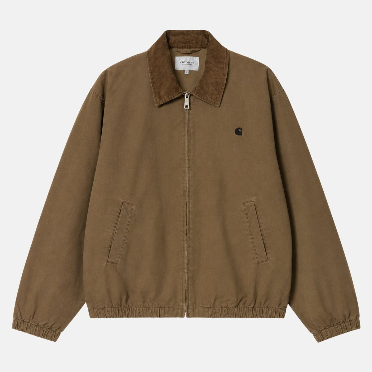 Carhartt WIP Madison Ripstop Jacket Dark Beech/Black Garment Dyed | Northern Threads Designer Menswear