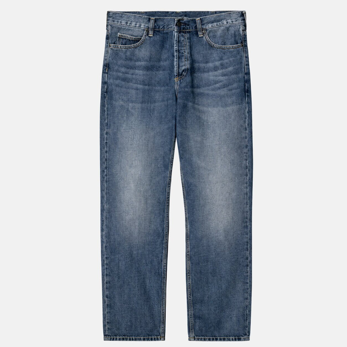 Carhartt WIP Marlow Pant Edgewood Blue Denim Dark Used Wash | Northern Threads Designer Menswear