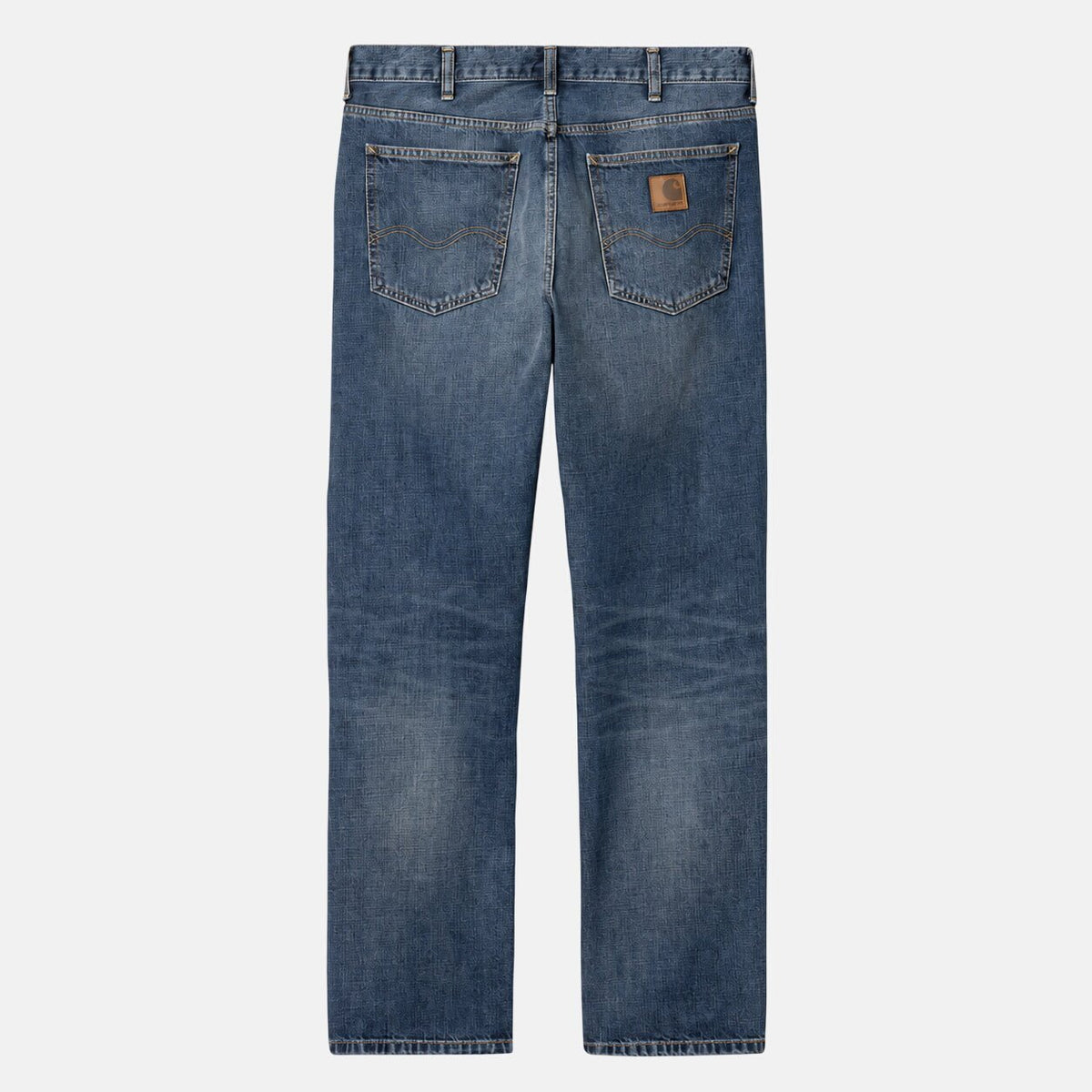 Carhartt WIP Marlow Pant Edgewood Blue Denim Dark Used Wash | Northern Threads Designer Menswear