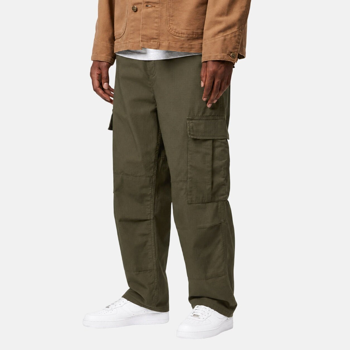 Carhartt WIP Regular Cargo Pant Cypress Rinsed | Northern Threads Designer Menswear
