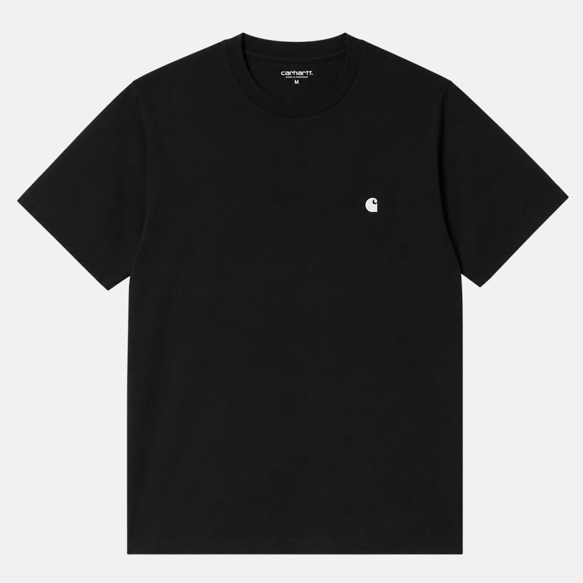Carhartt WIP S/S Madison T-Shirt Black/White | Northern Threads Designer Menswear