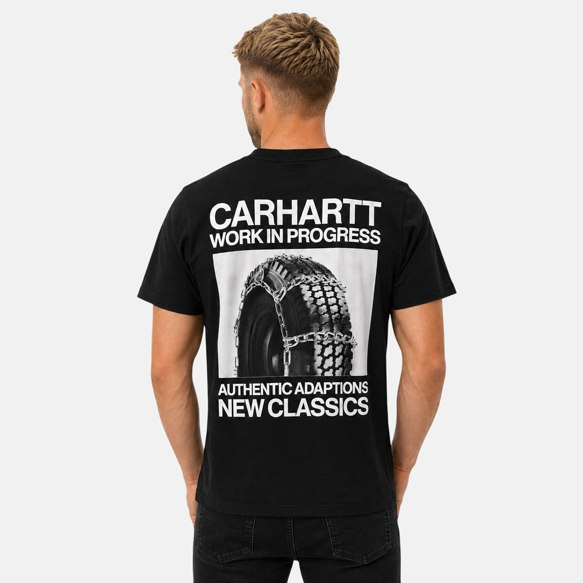 Carhartt WIP S/S Sean Hamilton 03 T-Shirt Black | Northern Threads Designer Menswear