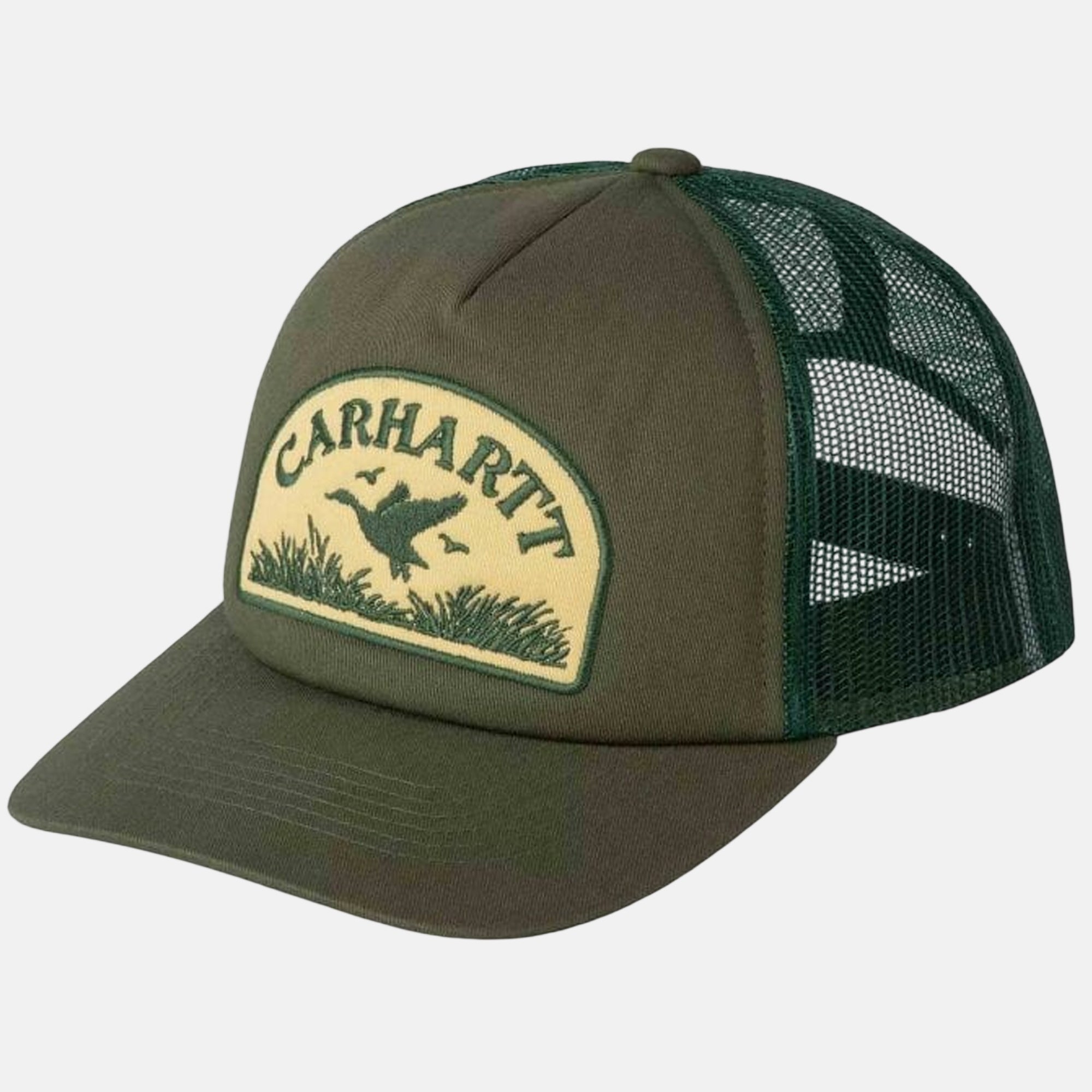 Carhartt WIP Take Off Trucker Cap Leaf - SPR1303-One size - northern threads uk