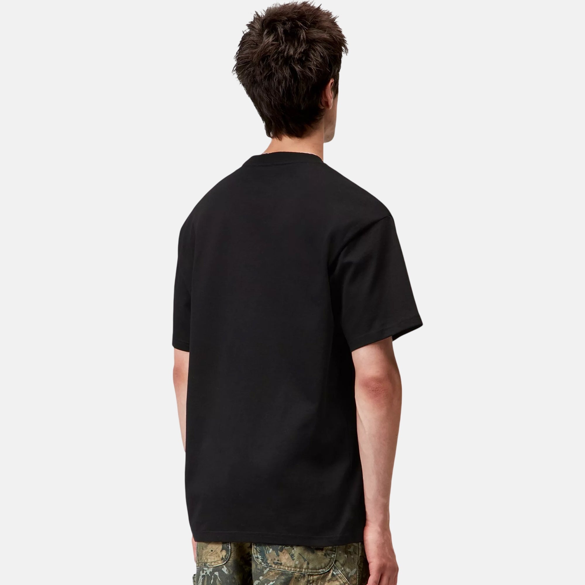 Carhartt WIP Wiptopia Script T-Shirt Black Wax - SPR573-M - northern threads uk