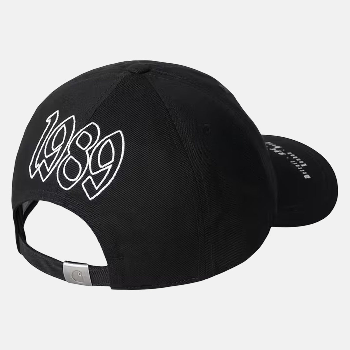 Carhartt WIP World Tour Cap Black/White | Northern Threads Designer Menswear