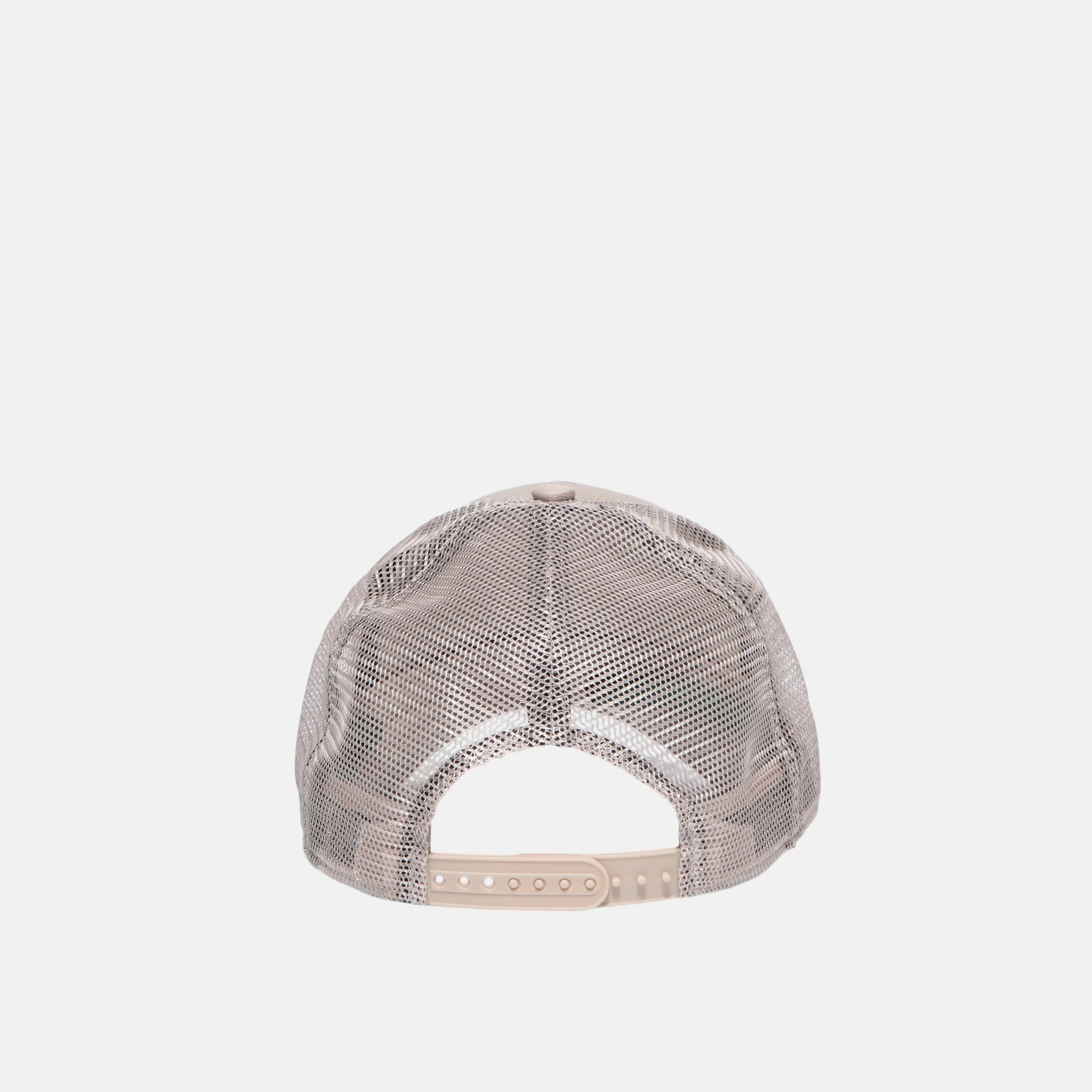 Christian Rose Small Plate Trucker Cap White - CR023TT - northern threads uk