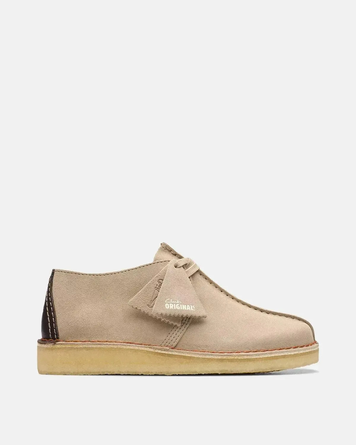 CLARKS ORIGINALS-CLARKS ORIGINALS DESERT TREK SHOES SAND SUEDE-NORTHERN THREADS DESIGNER MENSWEAR