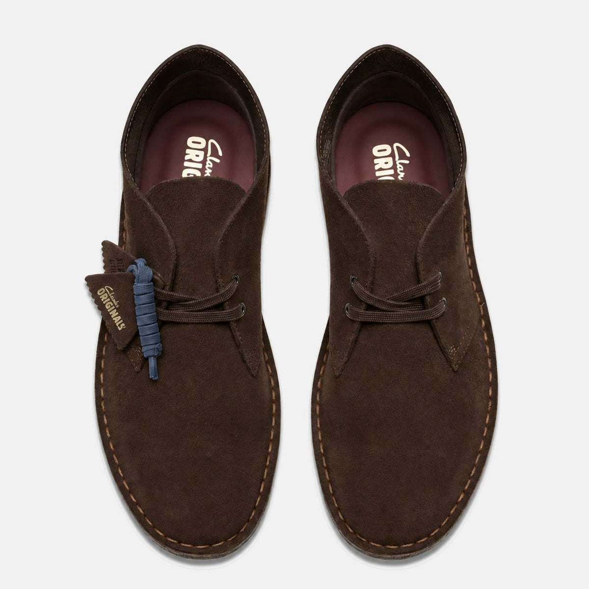 Clarks Originals Desert Boots Brown Suede | Northern Threads Designer Menswear