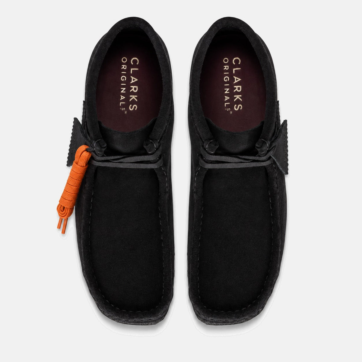 Clarks Originals Wallabee Boots Black Suede | Northern Threads Designer Menswear