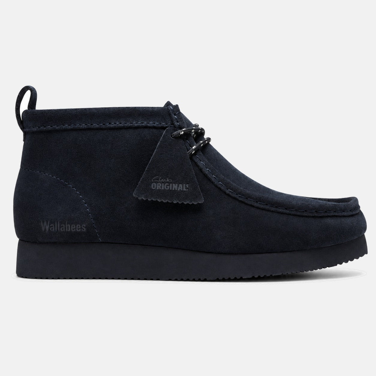 Clarks Originals Wallabee Lite Boots Ink Suede | Northern Threads Designer Menswear