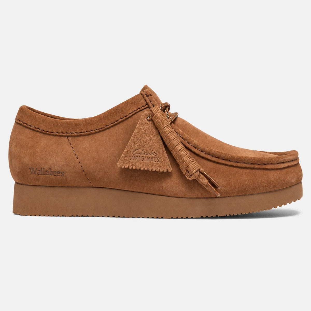 Clarks Originals Wallabee Lite Shoes Cola Suede | Northern Threads Designer Menswear