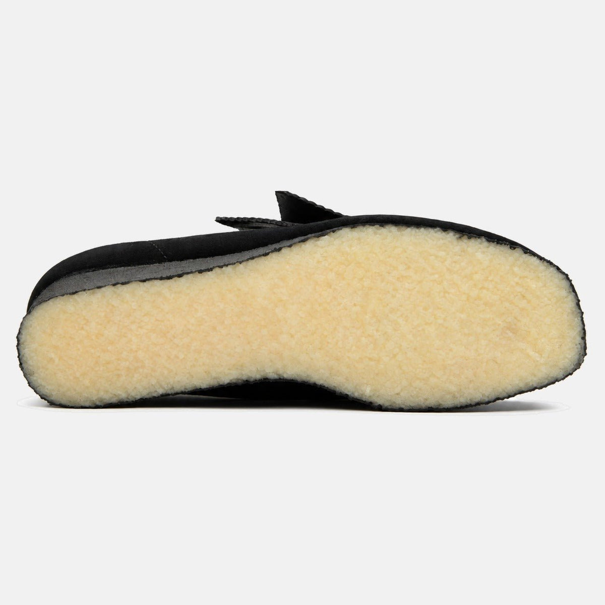 Clarks Originals Wallabee Shoes Black Suede | Northern Threads Designer Menswear