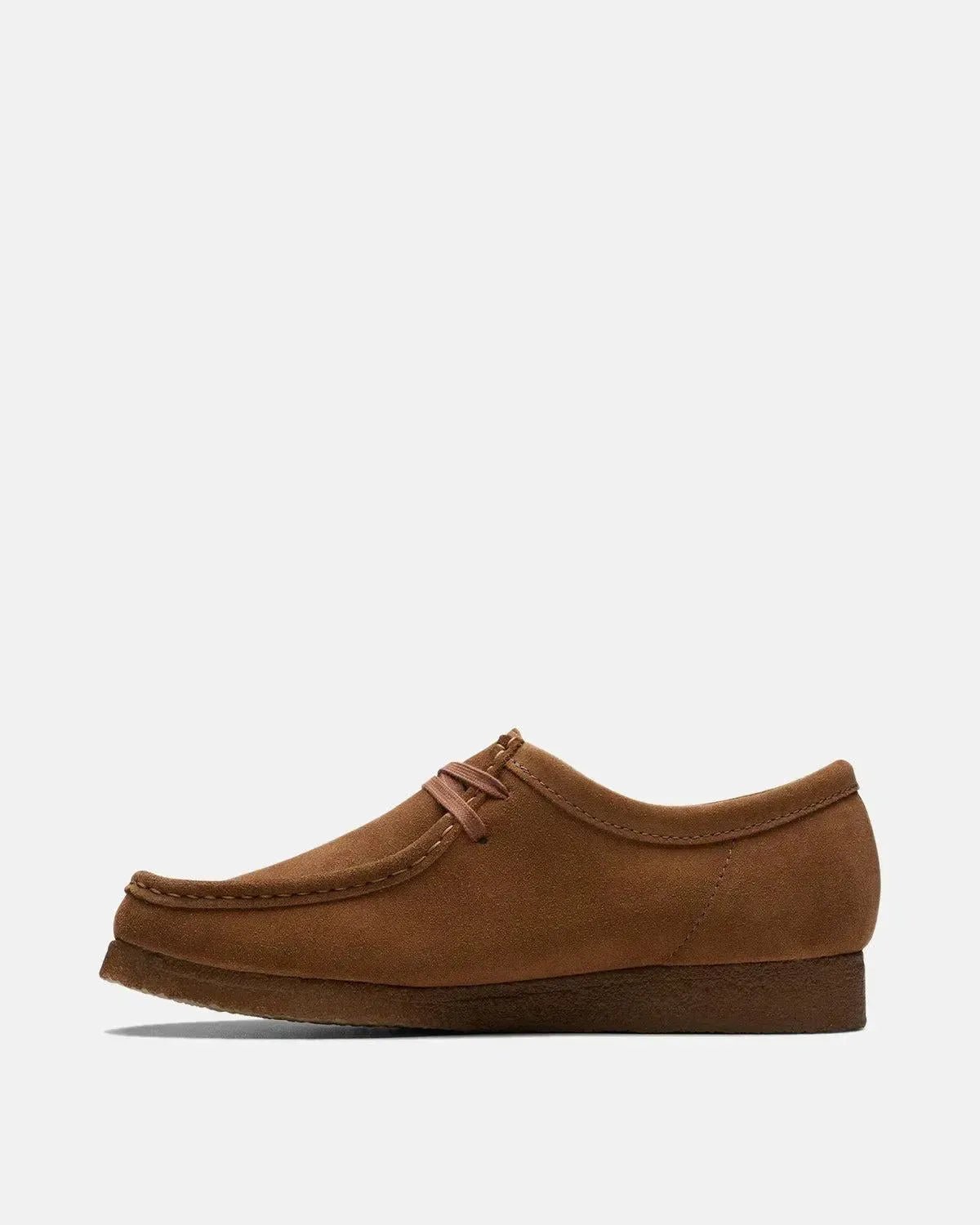CLARKS ORIGINALS WALLABEE SHOES COLA SUEDE - northern threads