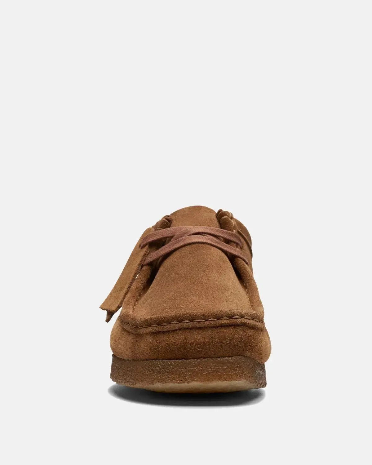 CLARKS ORIGINALS WALLABEE SHOES COLA SUEDE - northern threads