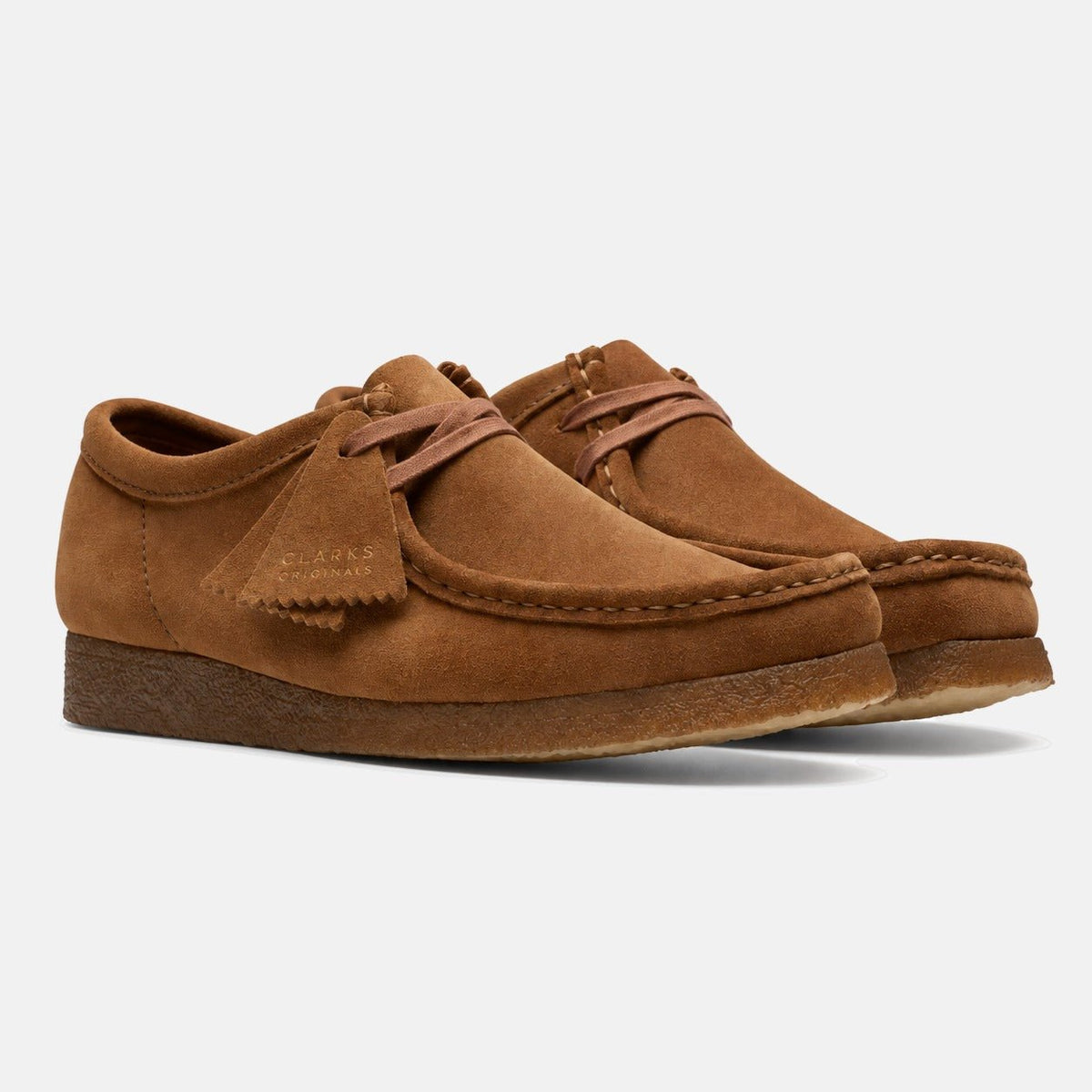 Clarks Originals Wallabee Shoes Cola Suede | Northern Threads Designer Menswear