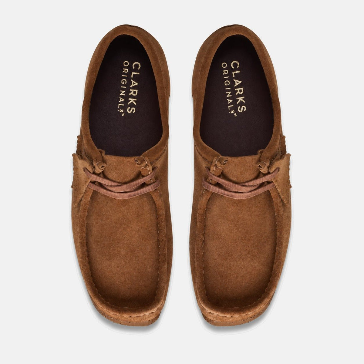 Clarks Originals Wallabee Shoes Cola Suede | Northern Threads Designer Menswear