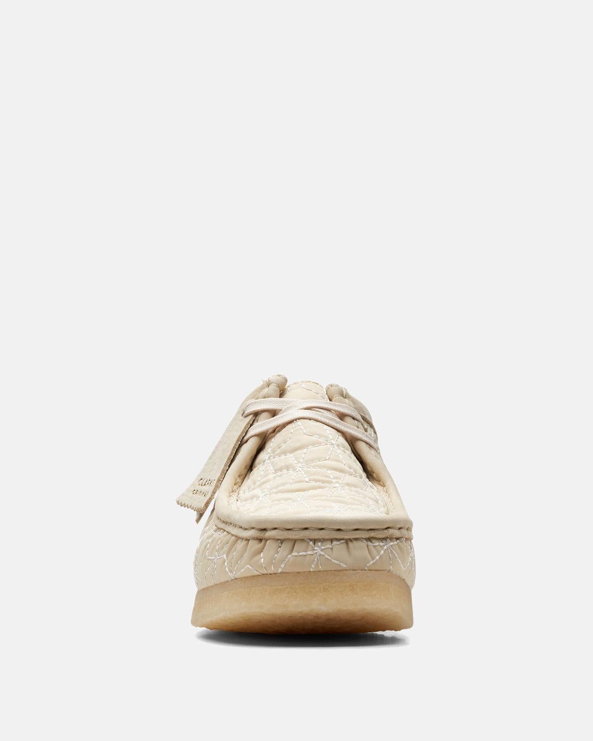 CLARKS ORIGINALS WALLABEE SHOES MAPLE COMBI - CLARKS-26169730-UK8 - northern threads uk