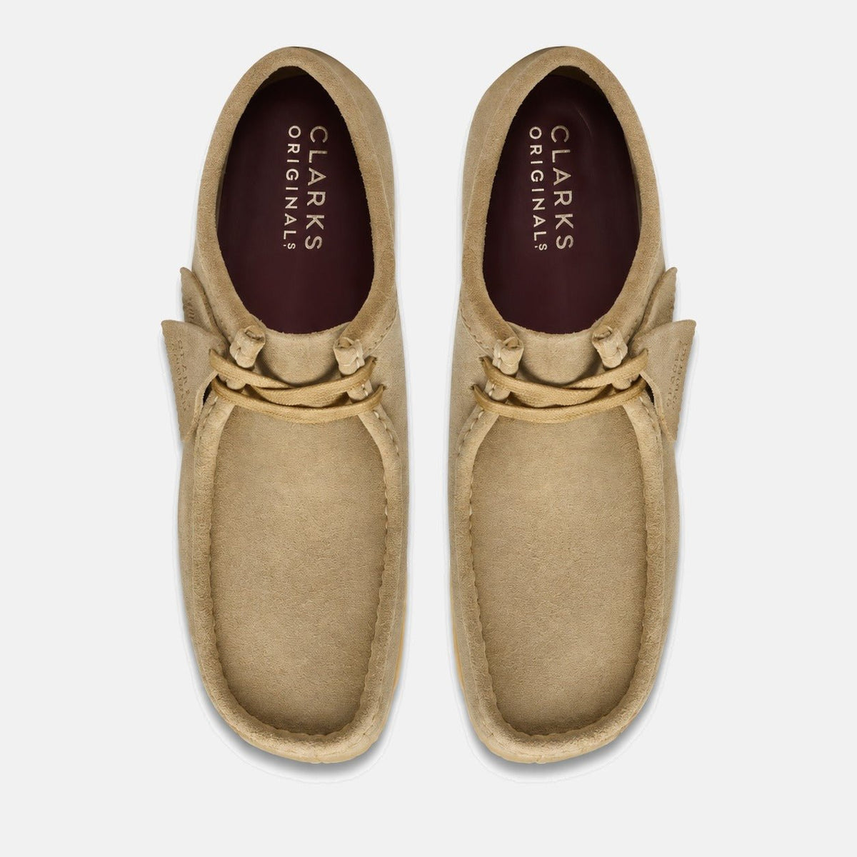 Clarks Originals Wallabee Shoes Maple Suede | Northern Threads Designer Menswear