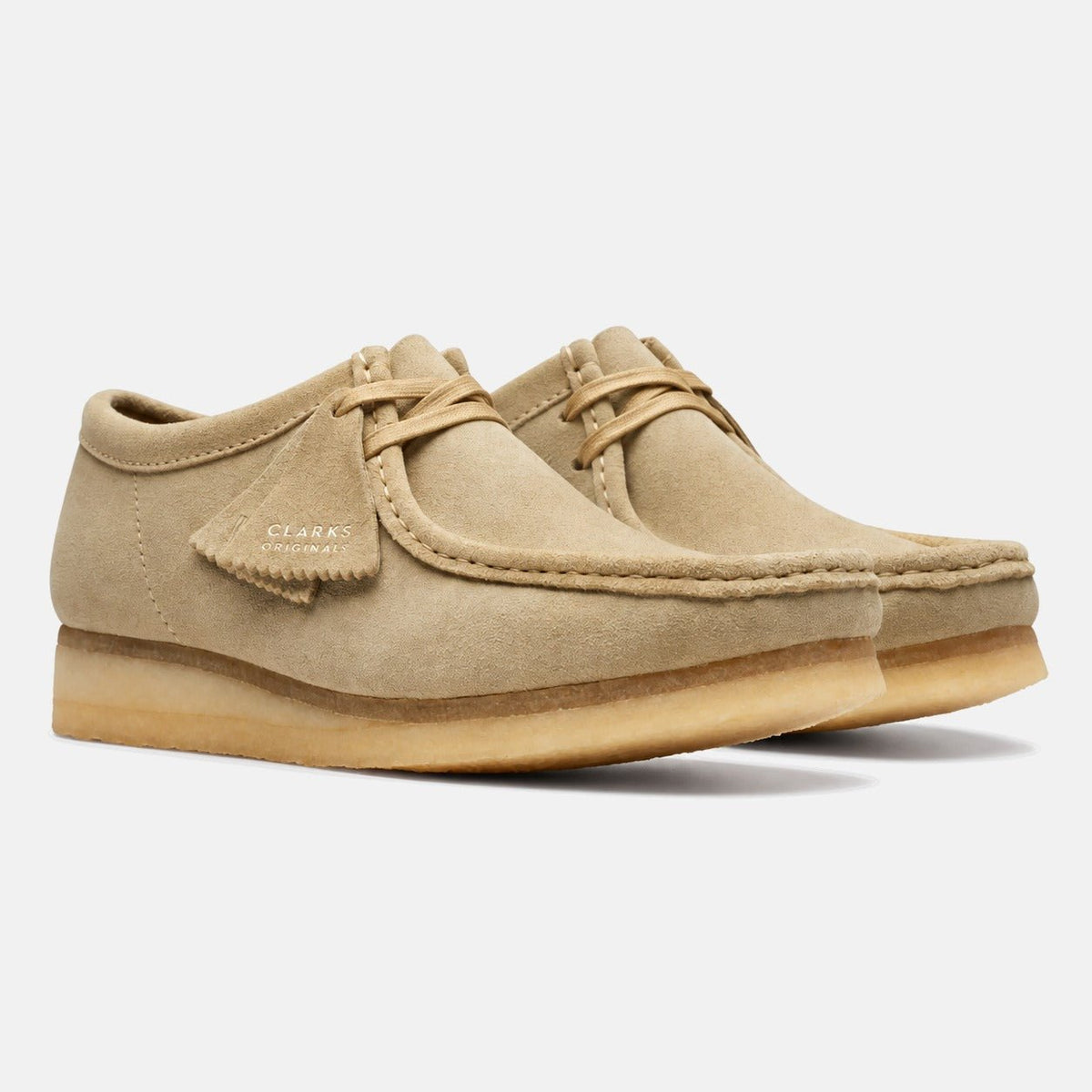Clarks Originals Wallabee Shoes Maple Suede | Northern Threads Designer Menswear