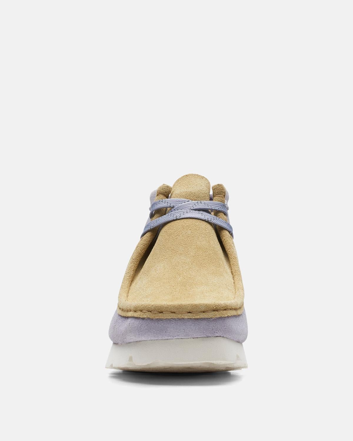 CLARKS ORIGINALS WOMENS WALLABEE GEN BOOTS COOL BLUE - CLARKS-26150812-UK3 - northern threads uk
