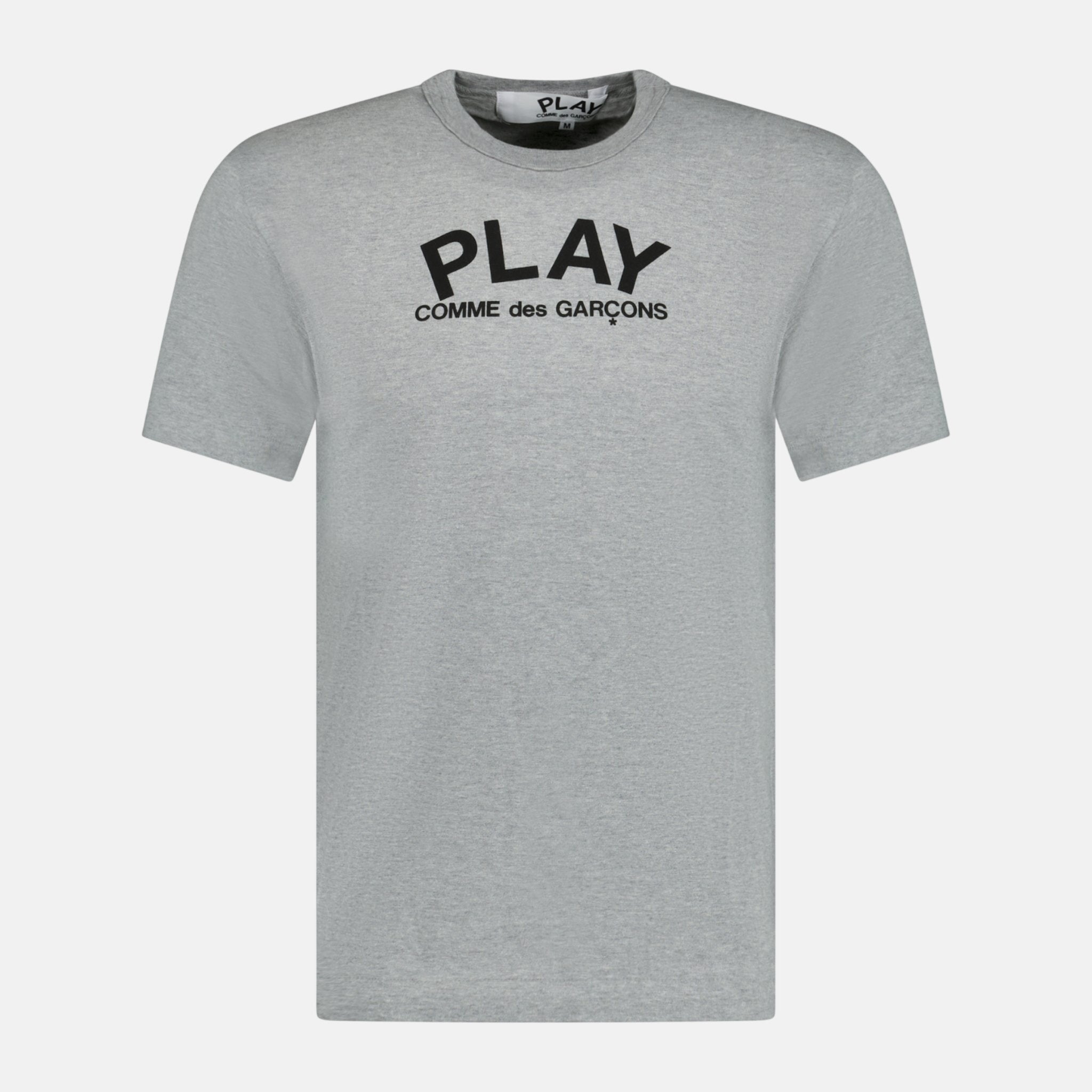 Comme des Garcons Play Logo T-Shirt Grey - A60 - northern threads uk