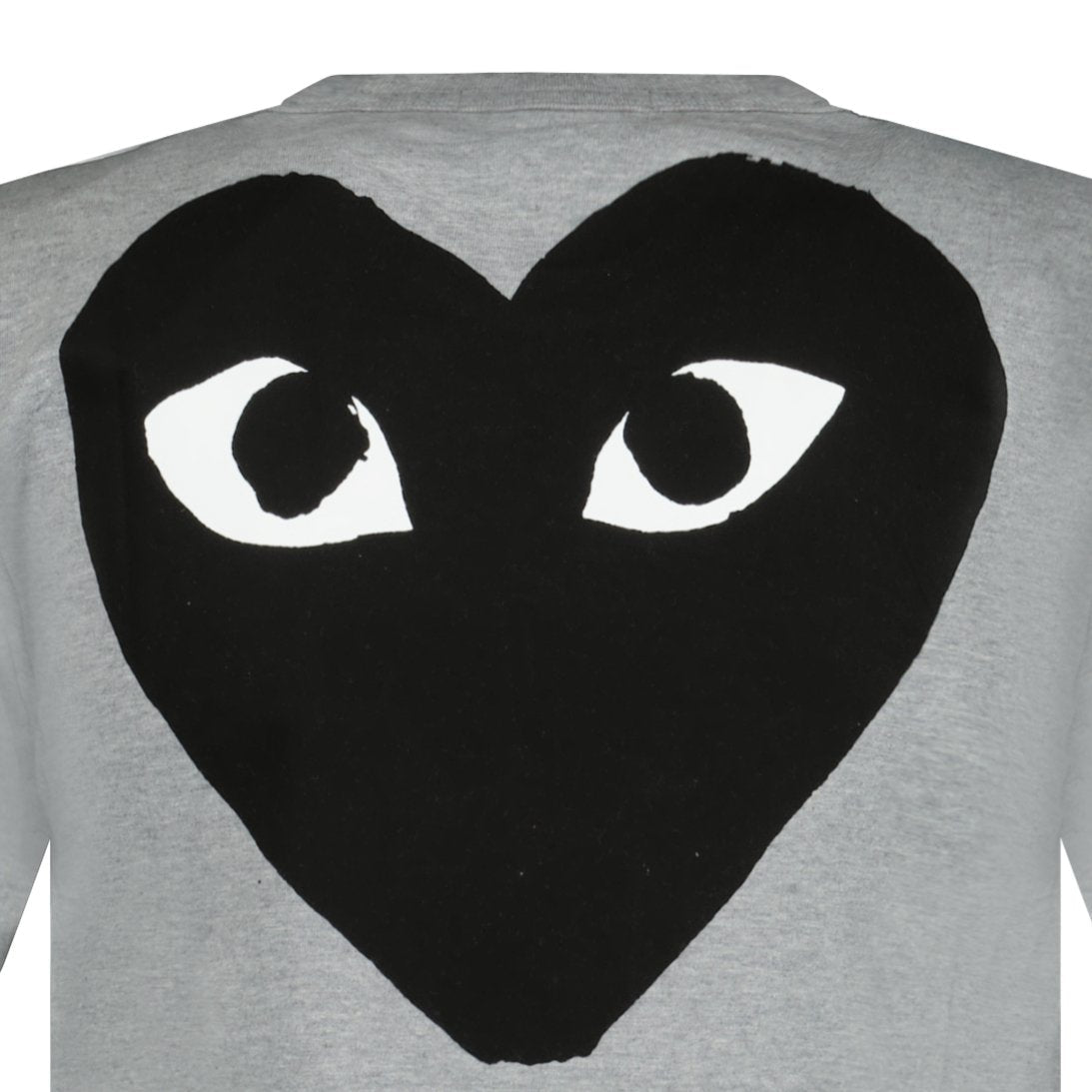 Comme des Garcons Play Logo T-Shirt Grey - A60 - northern threads uk