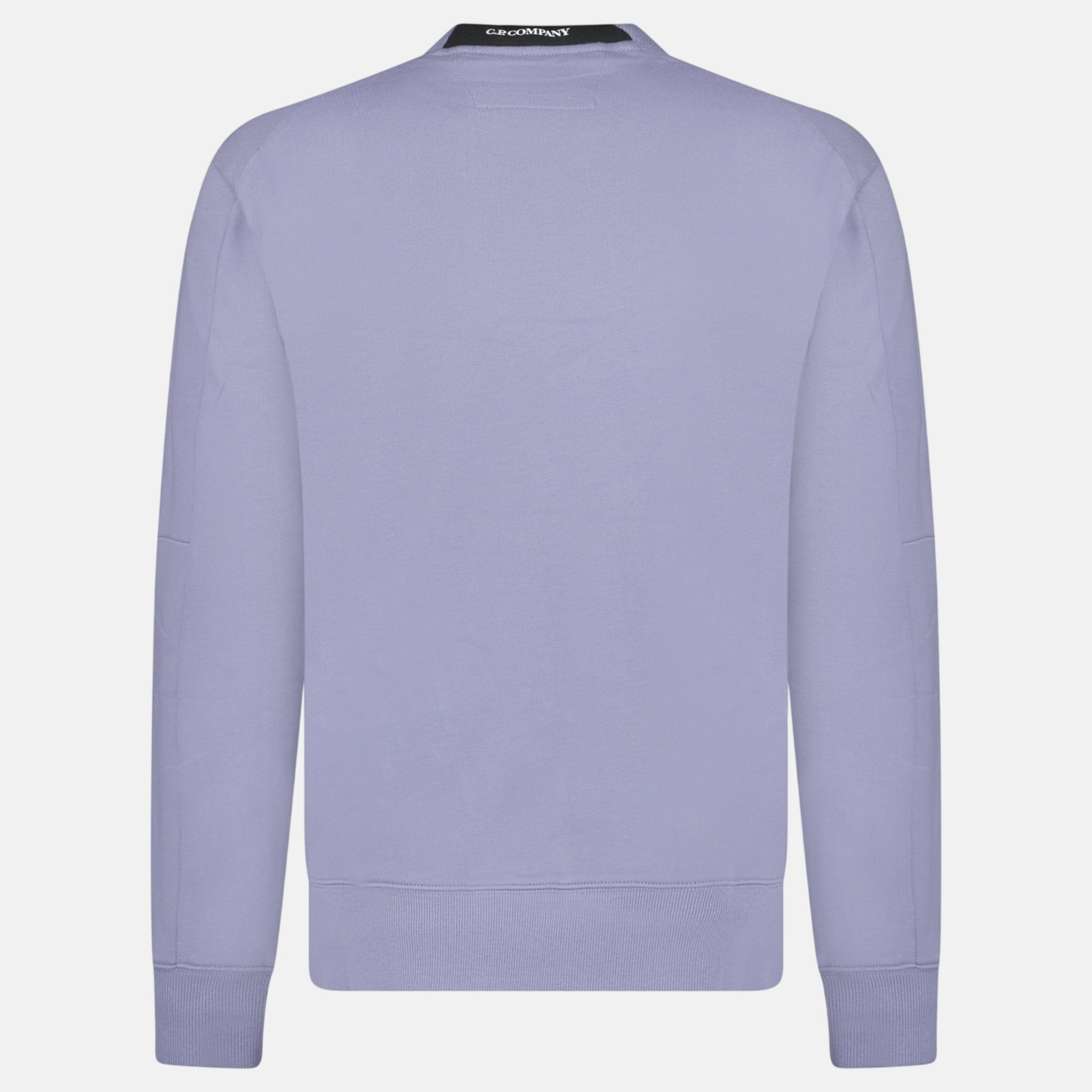 CP Company Arm Lens Diagonal Sweatshirt Lavender - northern threads