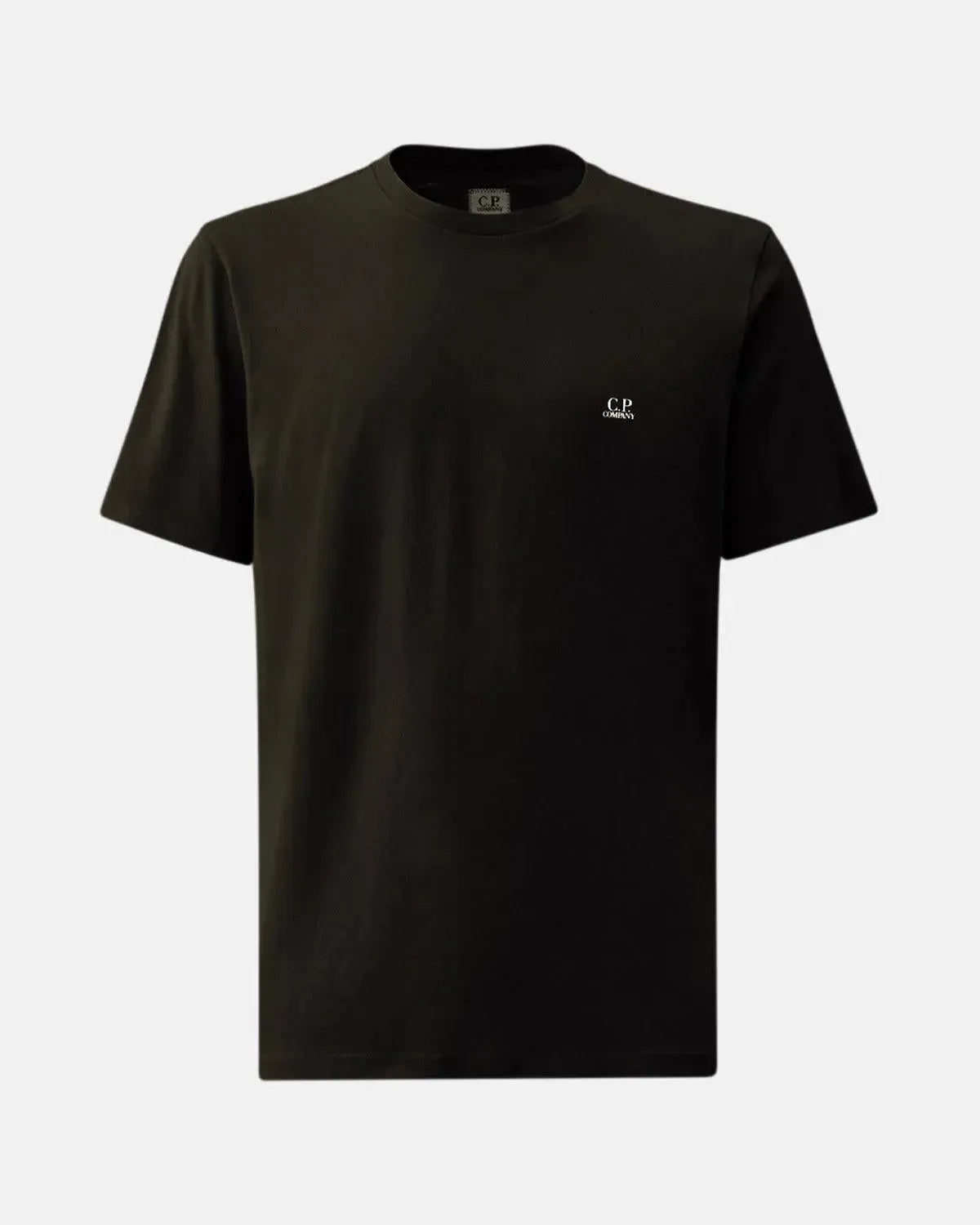 CP COMPANY-CP COMPANY 30/1 JERSEY BACK GOGGLE T-SHIRT BLACK-NORTHERN THREADS DESIGNER MENSWEAR