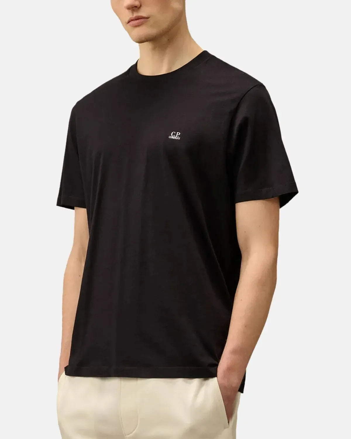 CP COMPANY-CP COMPANY 30/1 JERSEY BACK GOGGLE T-SHIRT TOTAL ECLIPSE-NORTHERN THREADS DESIGNER MENSWEAR