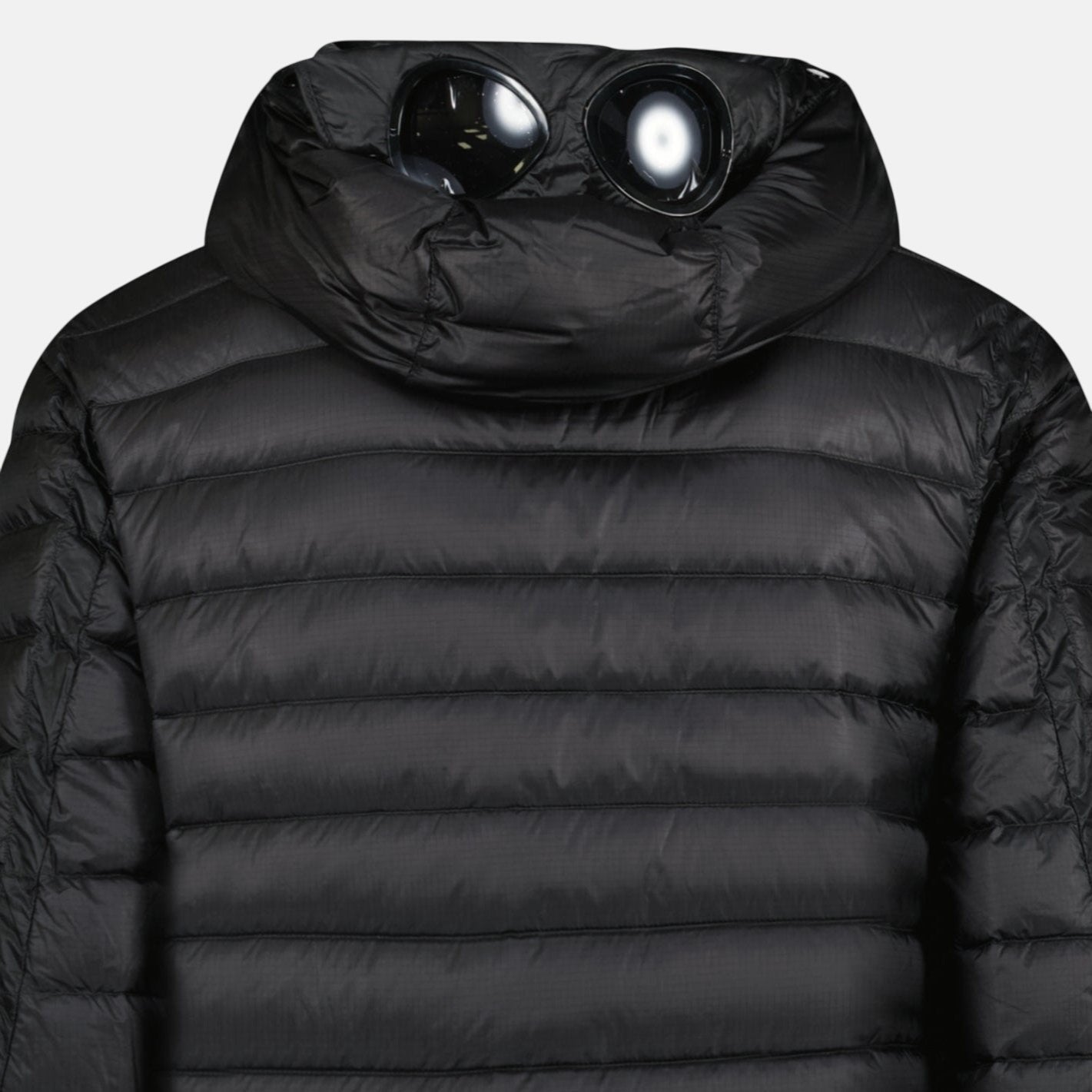 CP Company D.D. Padded Goggle Down Jacket Black - northern threads