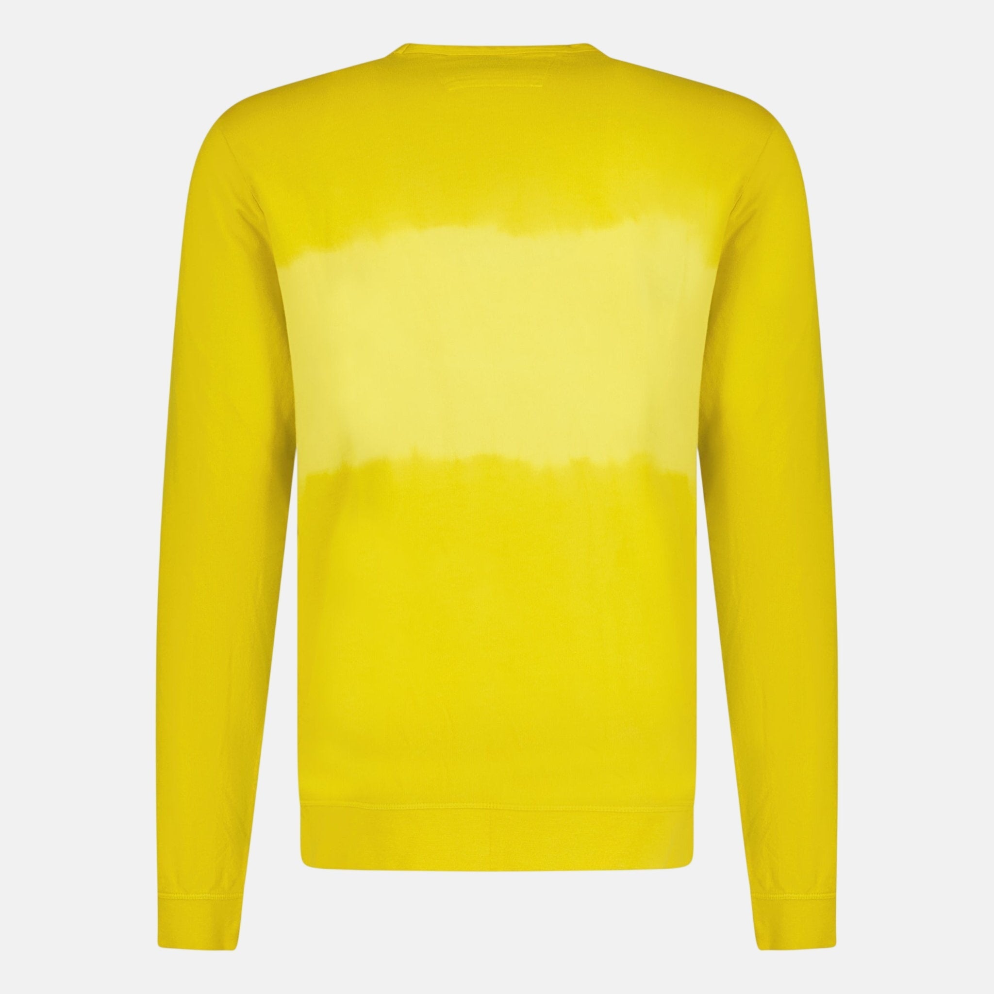 CP Company Dye Logo Sweatshirt Yellow - northern threads