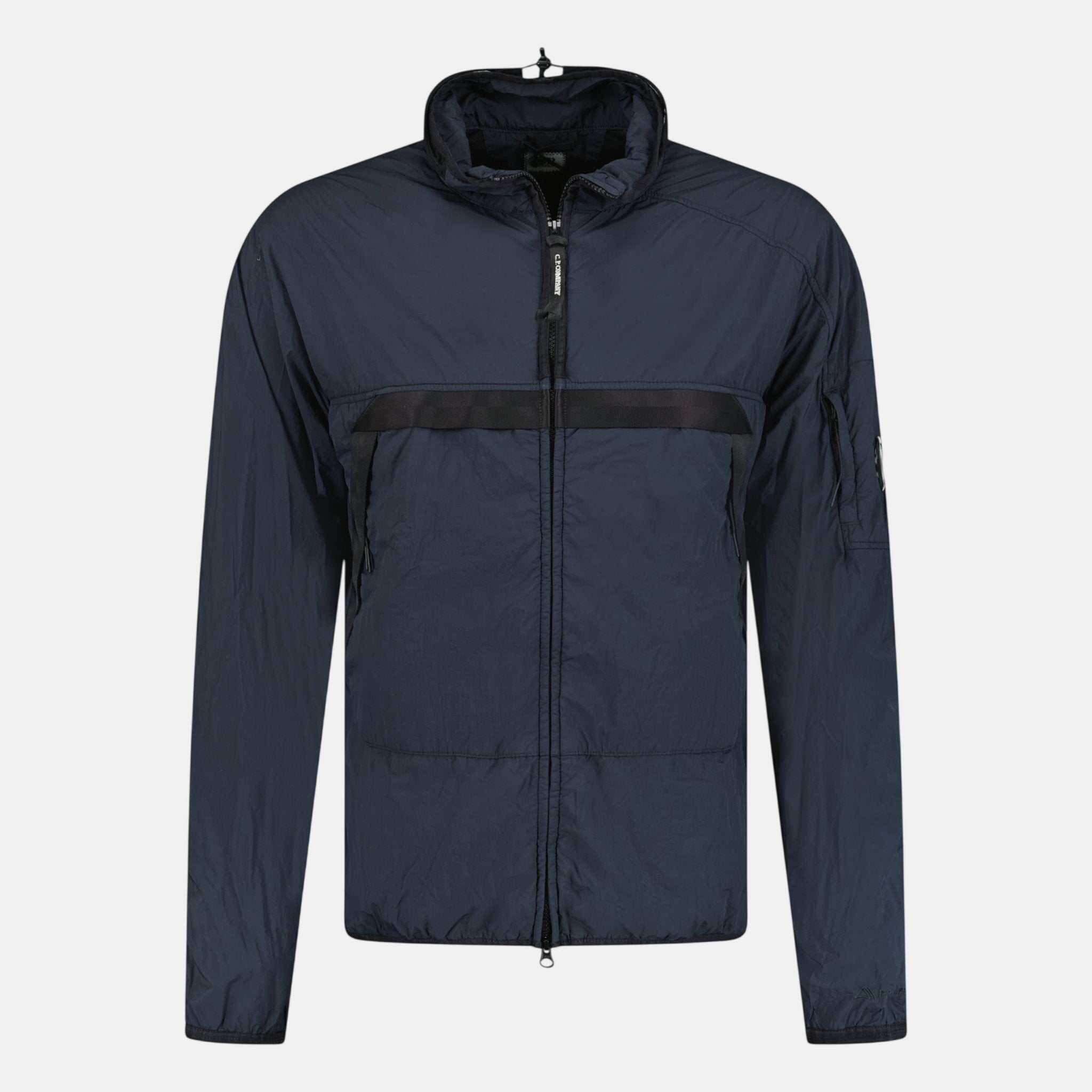 Buy CP Company G.D.P. Arm Lens Jacket Navy | Northern Threads UK