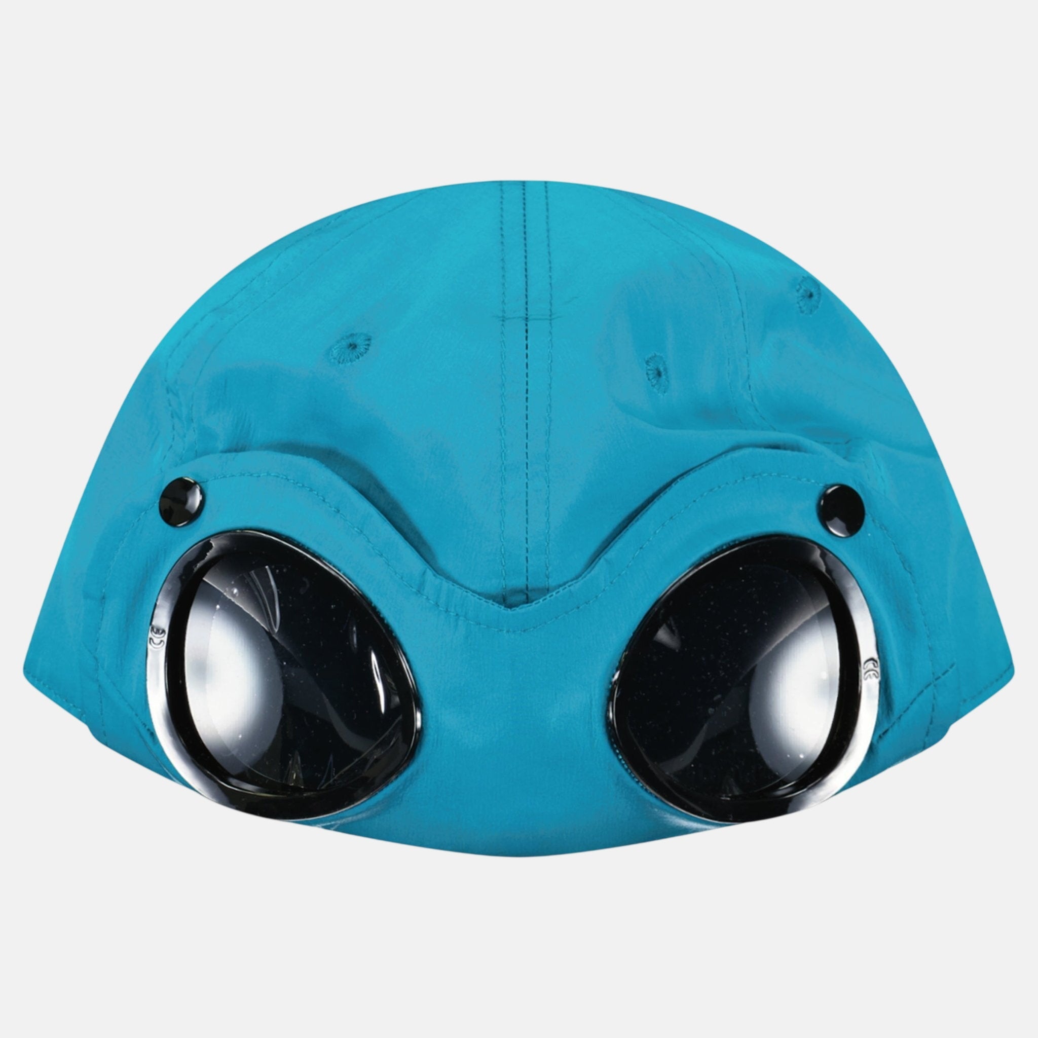 CP Company Goggle Chrome - R Cap Blue - northern threads